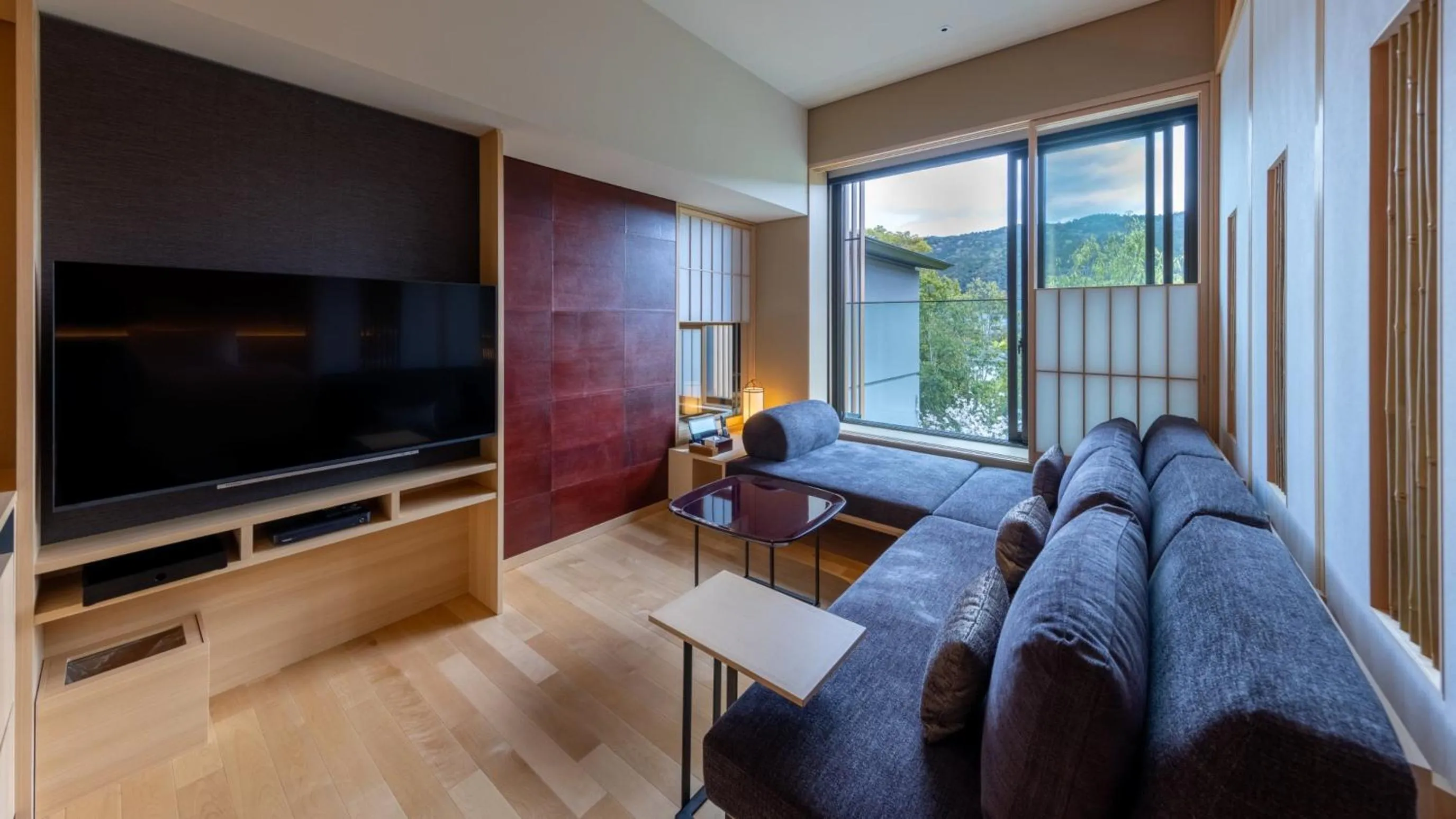 Living room in Fufu Kyoto