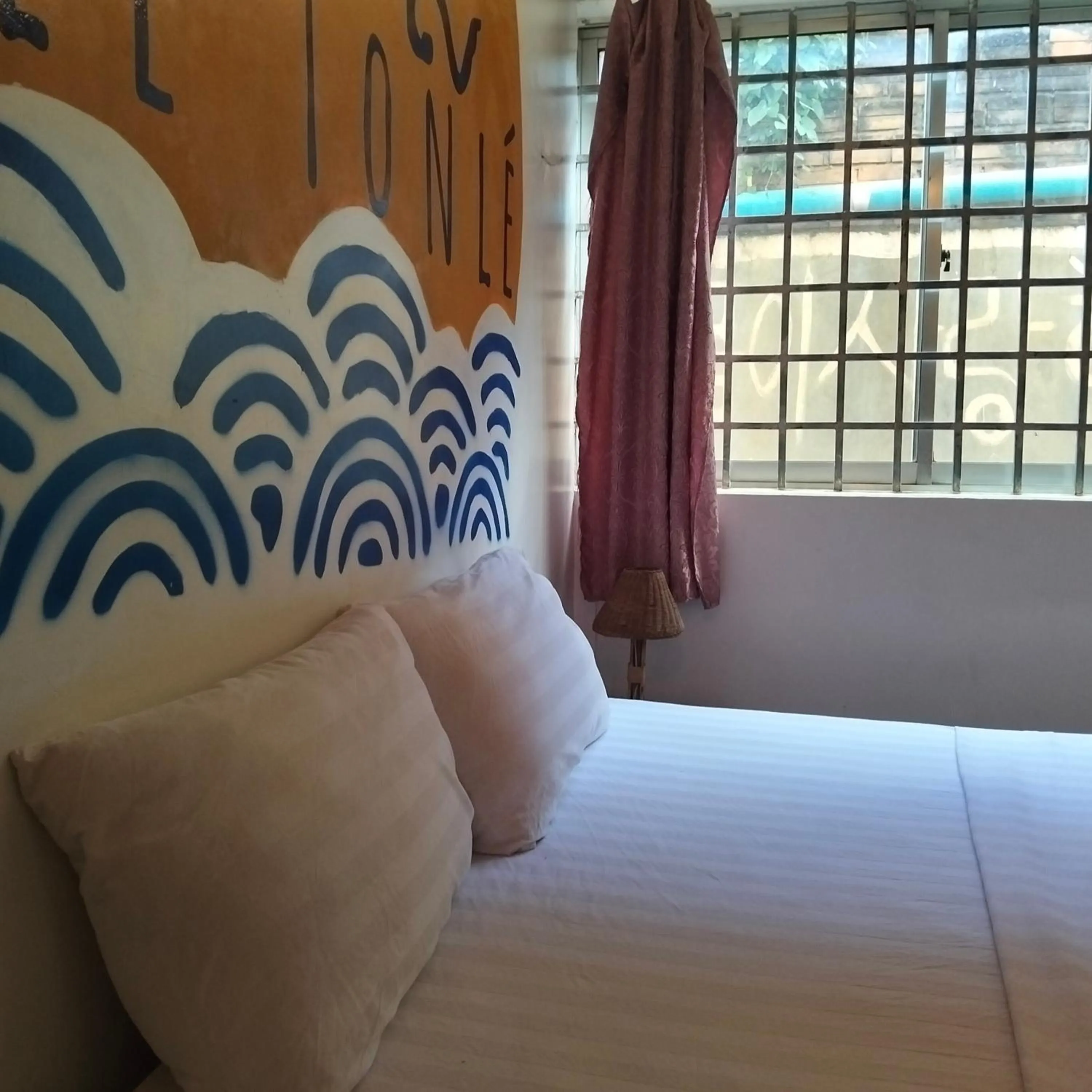 Bed in Nomad Guesthouse