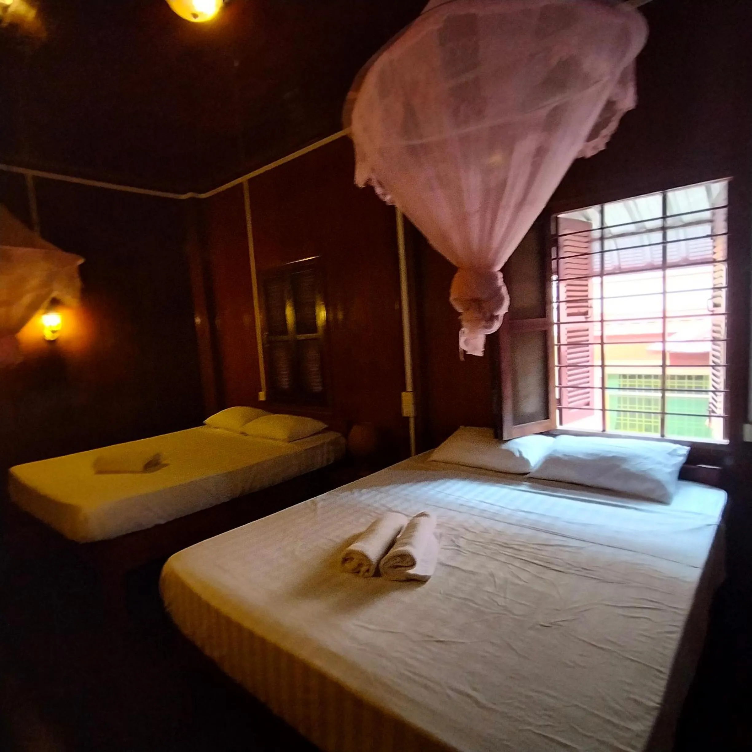 Bed in Nomad Guesthouse