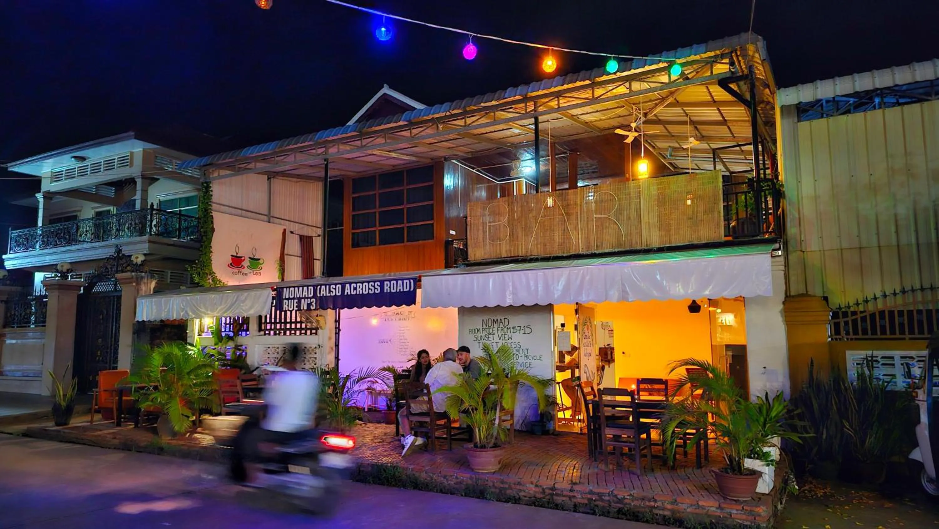 Property building in Nomad Guesthouse