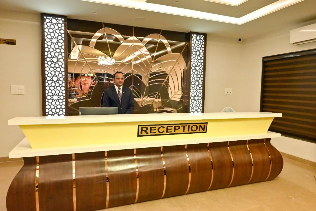 Lobby or reception in MD FARMS AND RESORTS