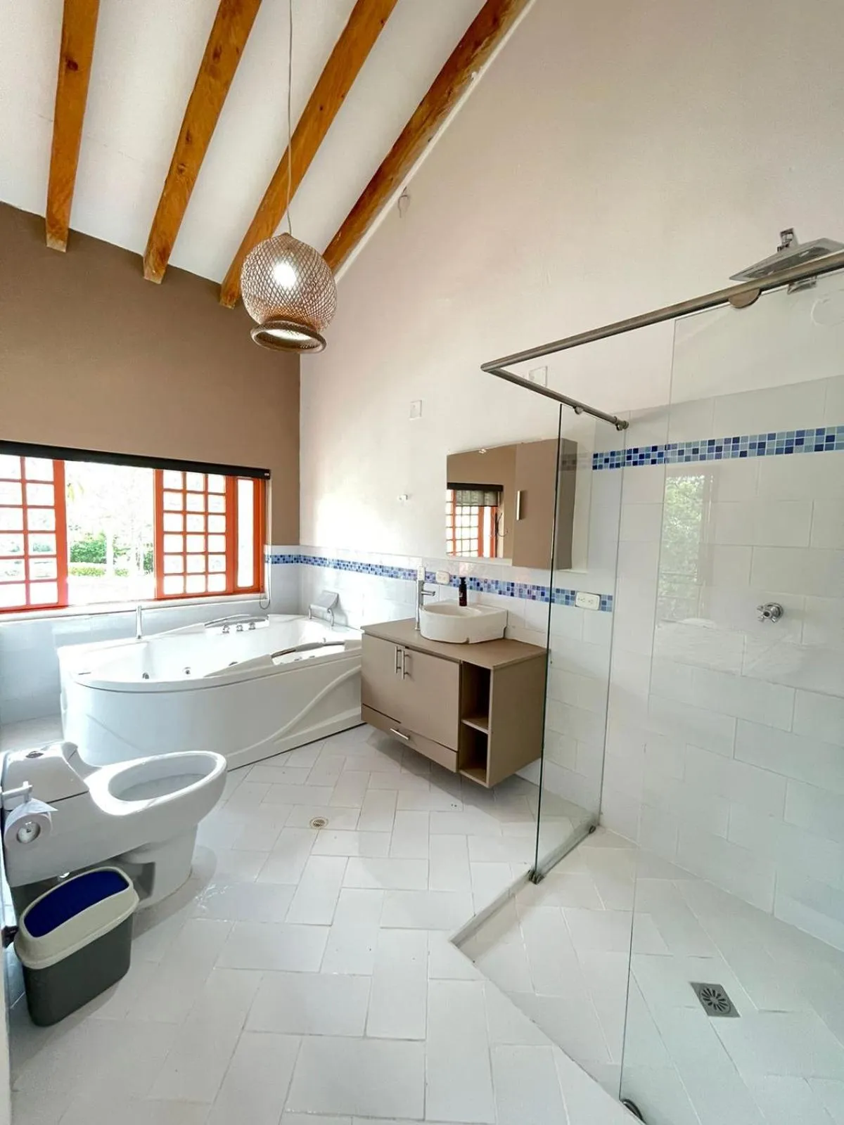 Bathroom in Finca Hotel Guadalupe