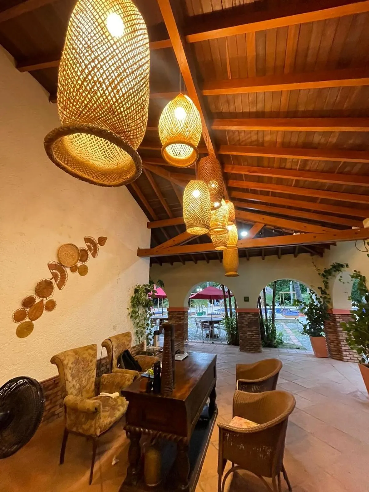 Lobby or reception in Finca Hotel Guadalupe