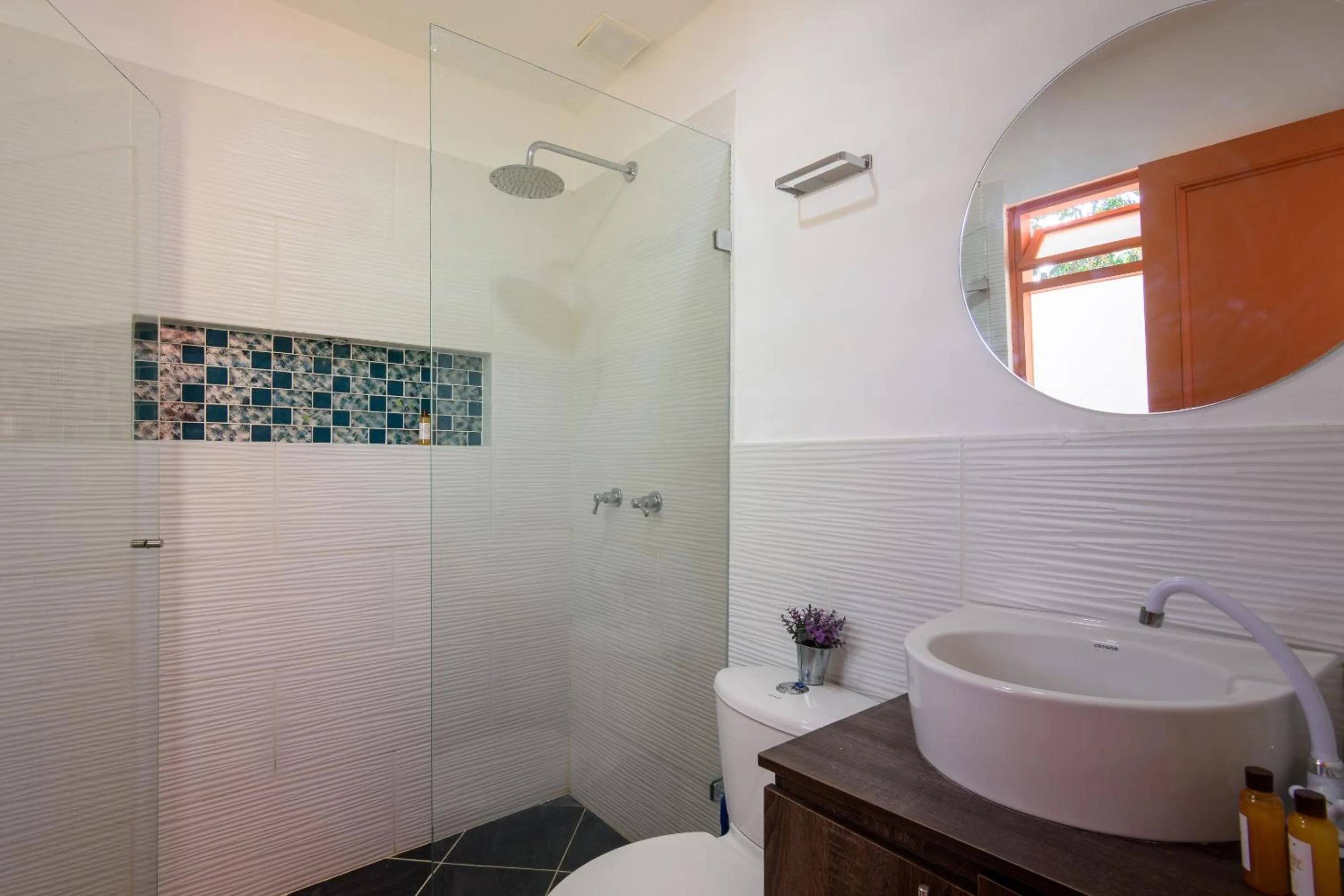 Shower in Finca Hotel Guadalupe