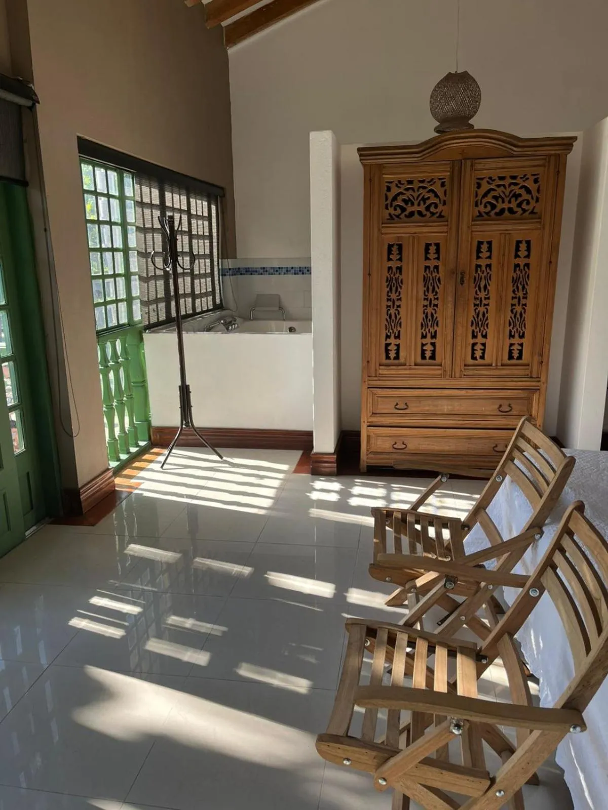 Living room in Finca Hotel Guadalupe