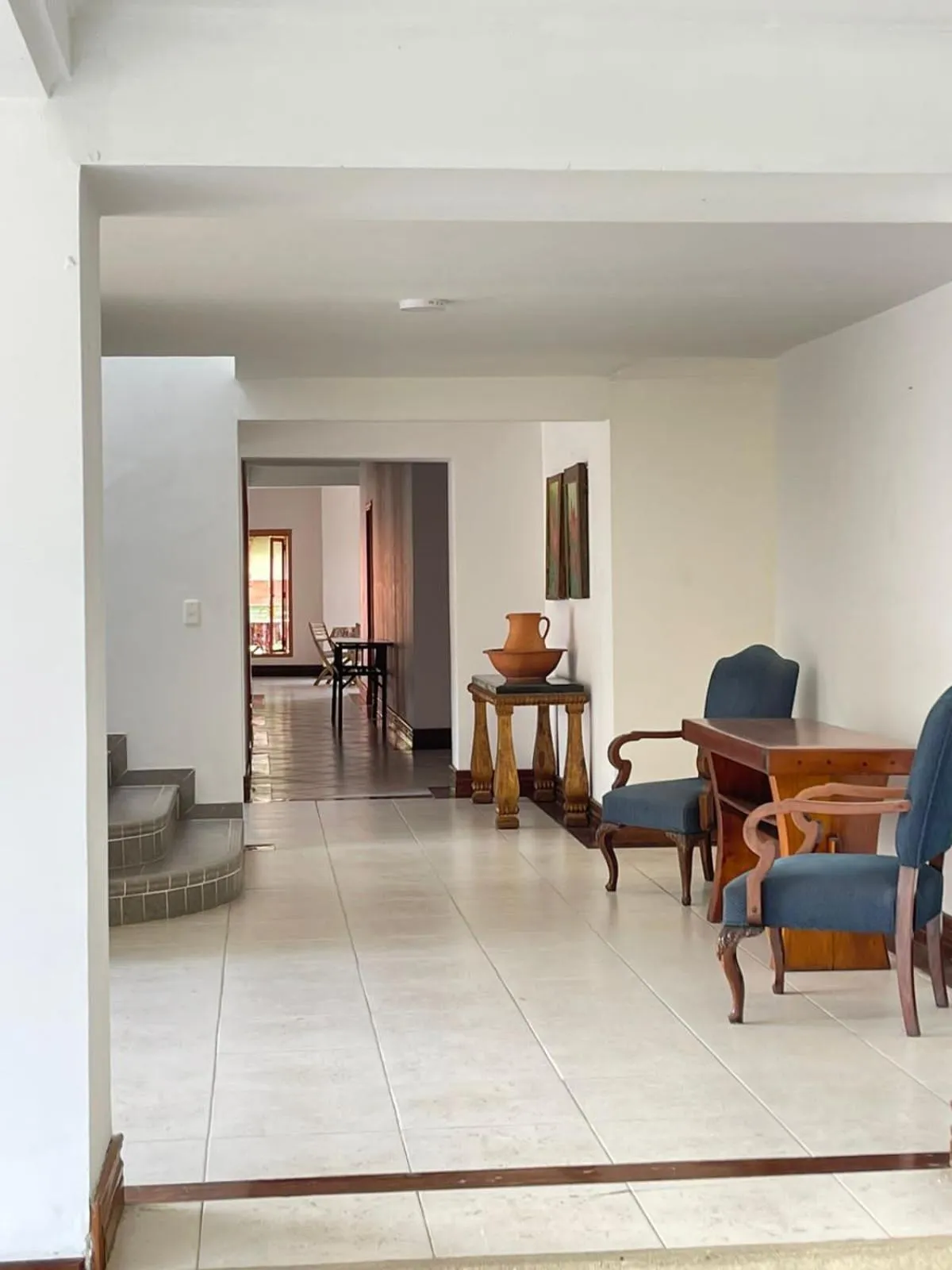 Living room in Finca Hotel Guadalupe