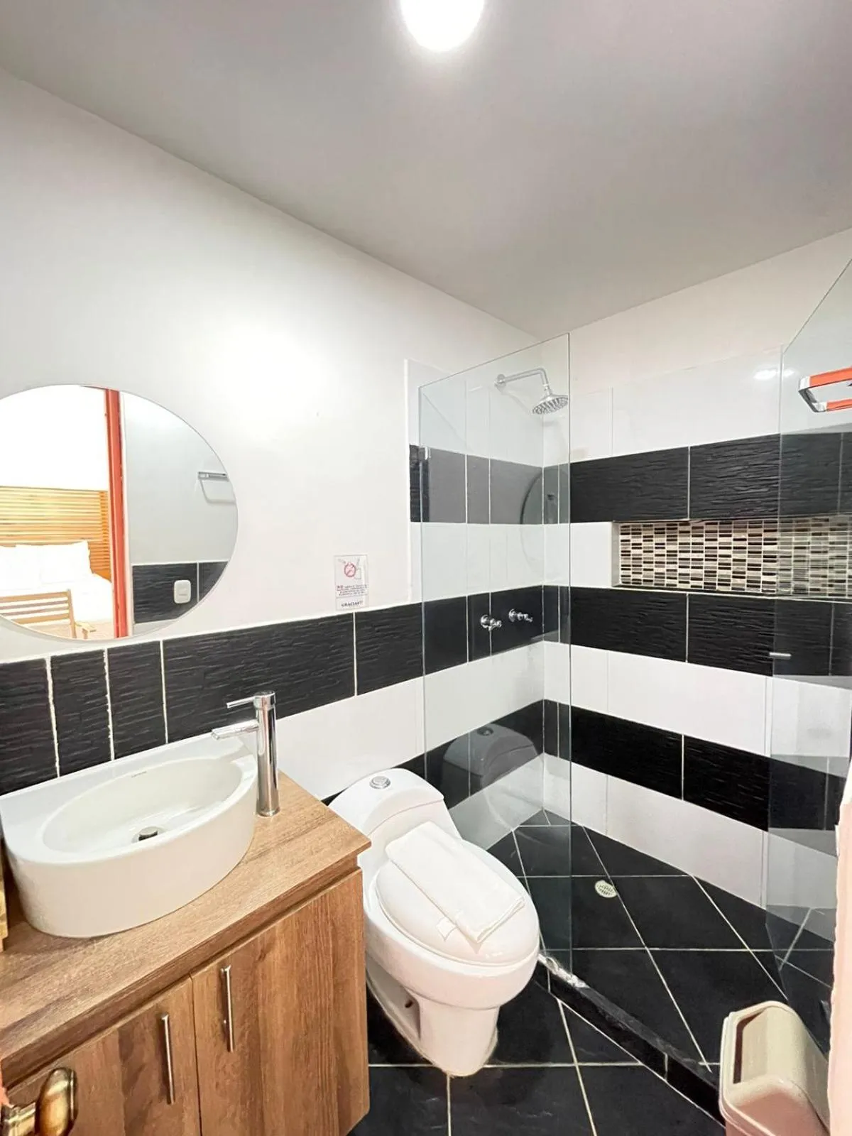 Shower in Finca Hotel Guadalupe