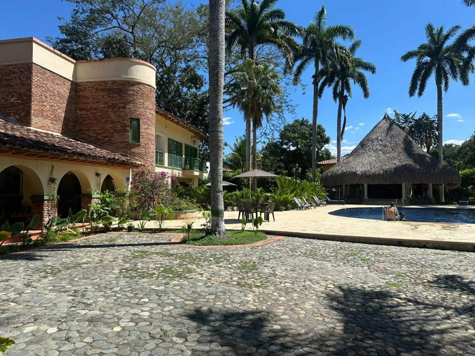Facade/entrance in Finca Hotel Guadalupe