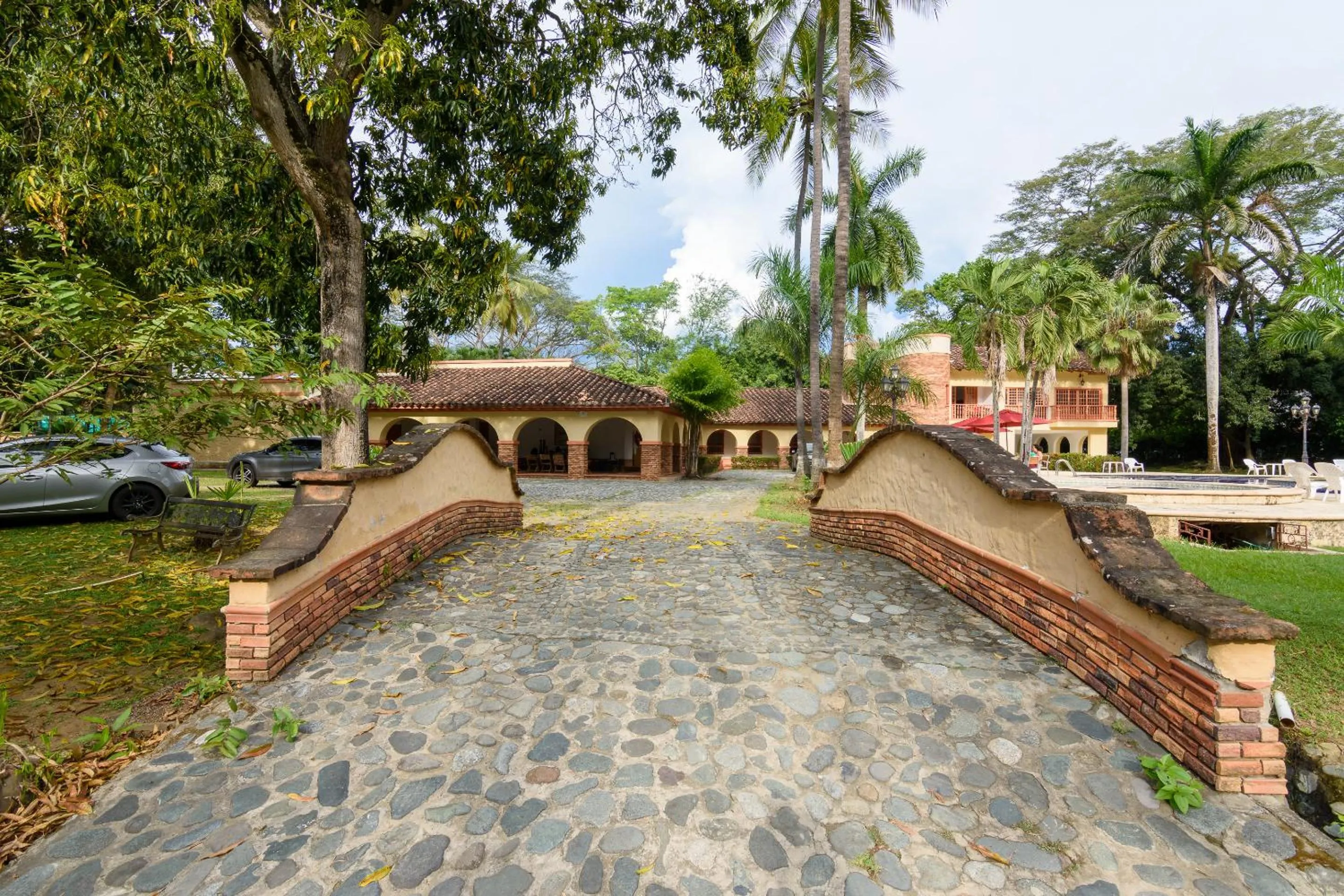 Facade/entrance in Finca Hotel Guadalupe