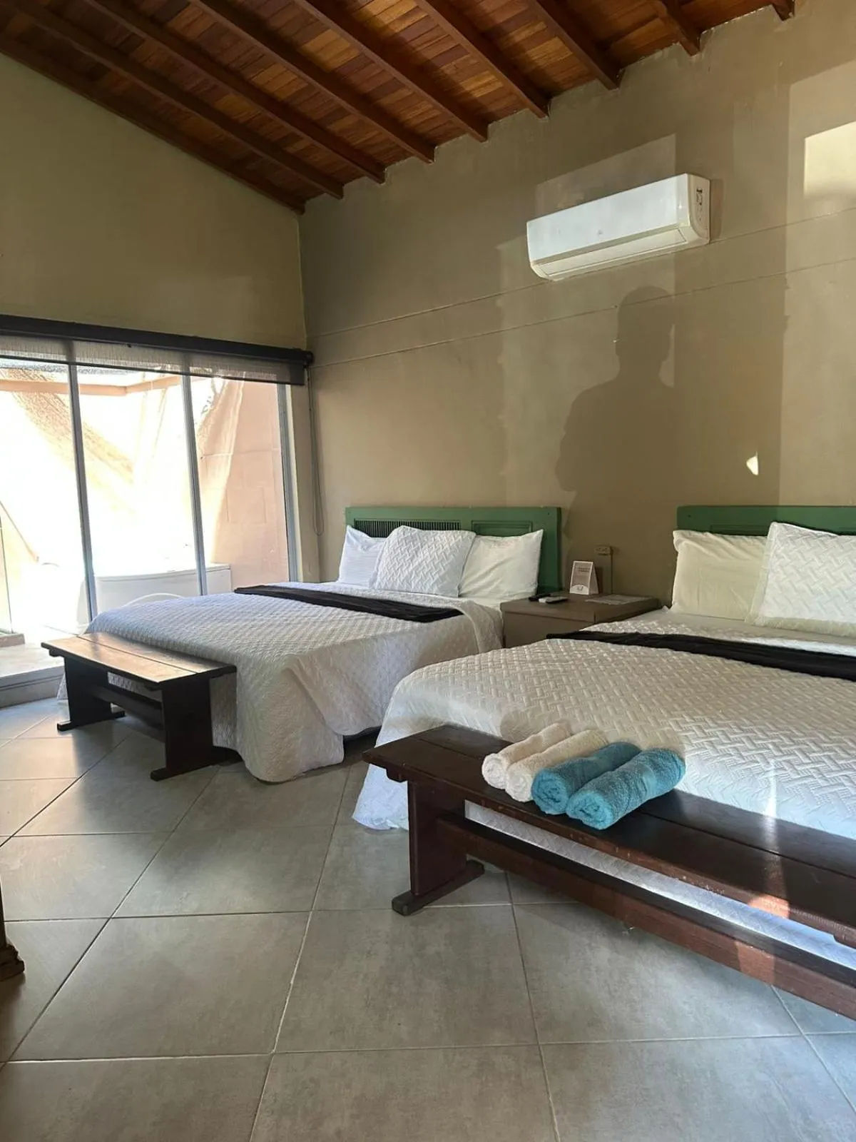 Bed in Finca Hotel Guadalupe