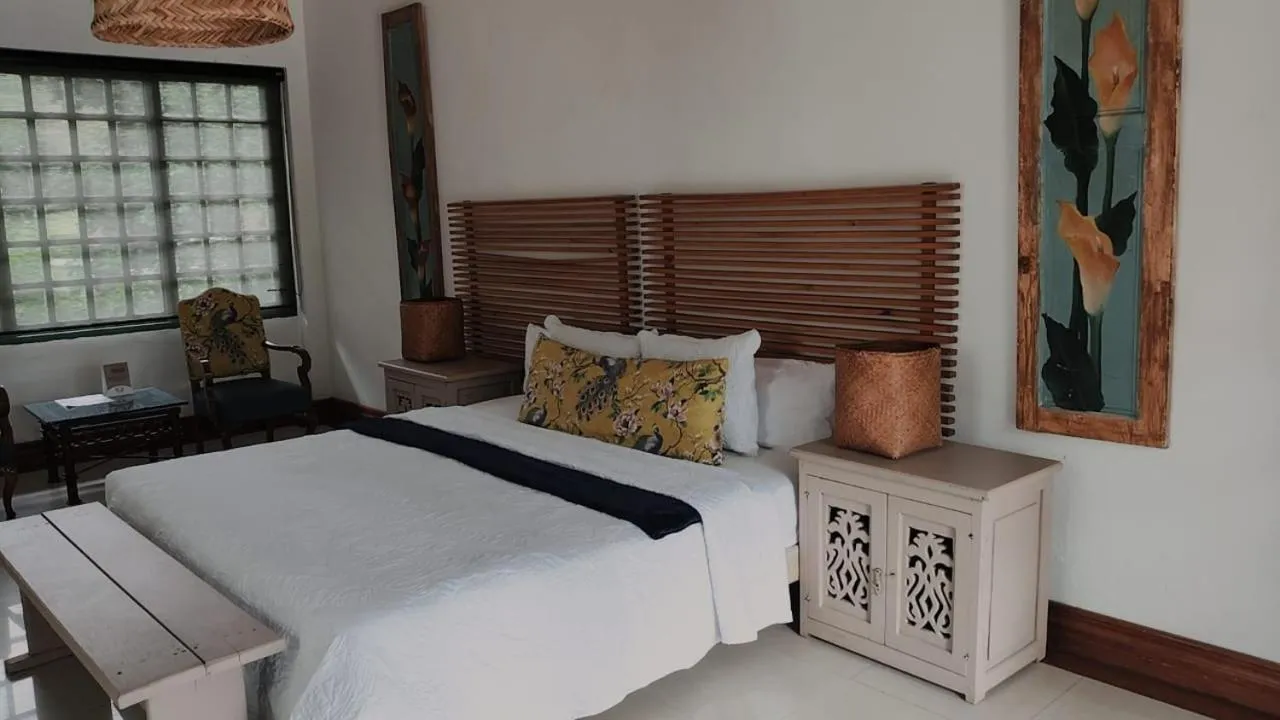 Bed in Finca Hotel Guadalupe