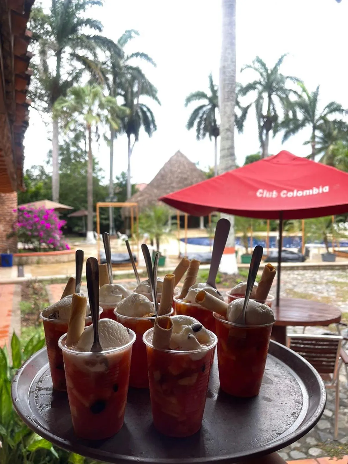 Garden in Finca Hotel Guadalupe