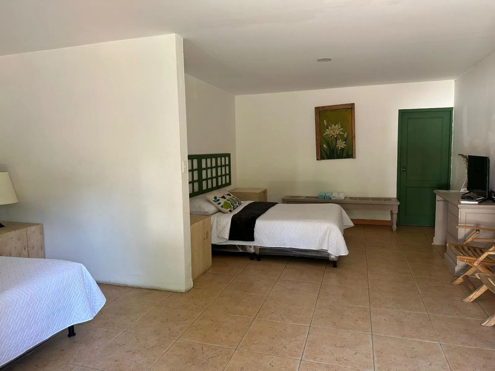 Bed in Finca Hotel Guadalupe