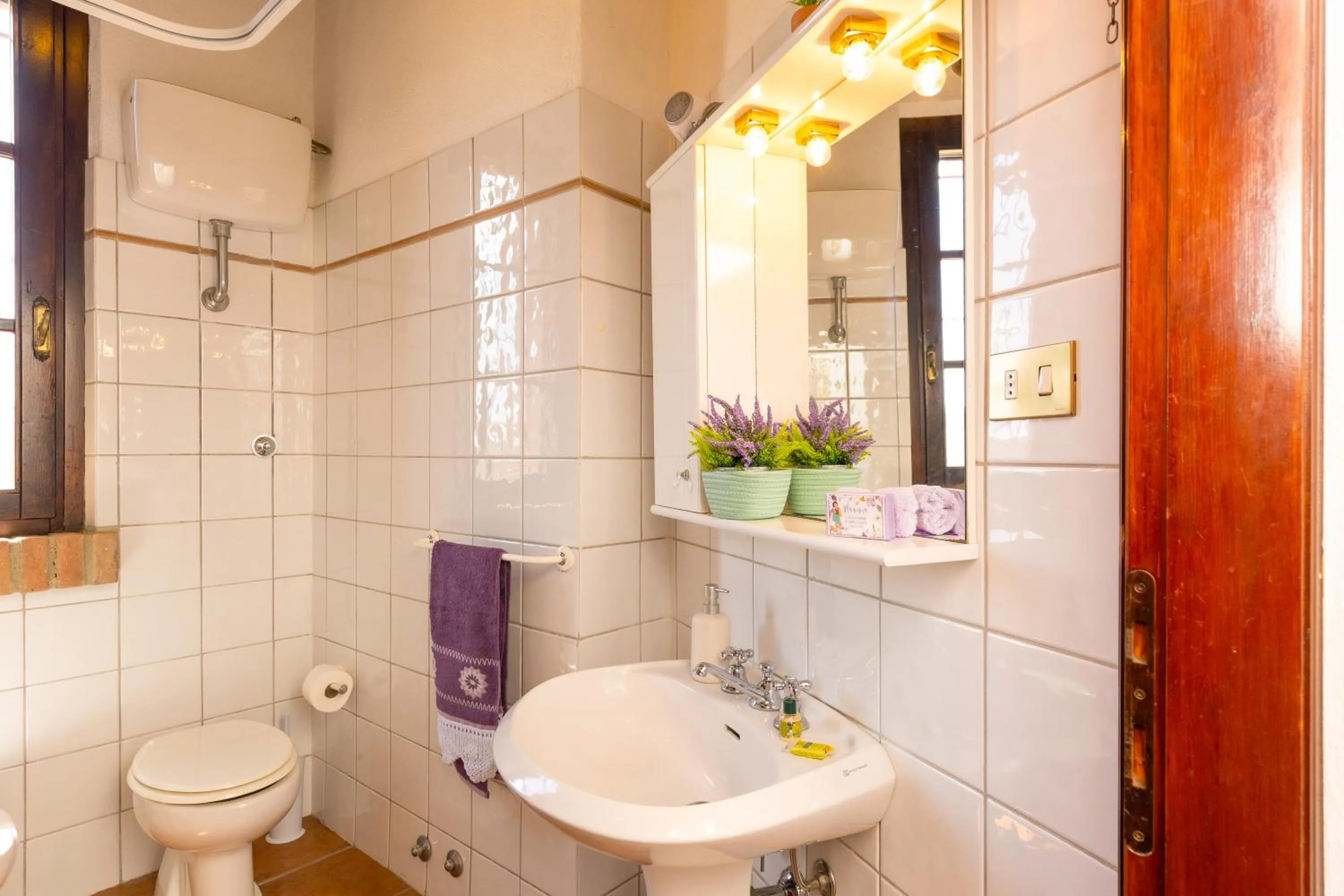 Bathroom in Villa Cresci con piscina Tuscan villa with pool near Sassetta thermal baths & Bolgheri Wine Route