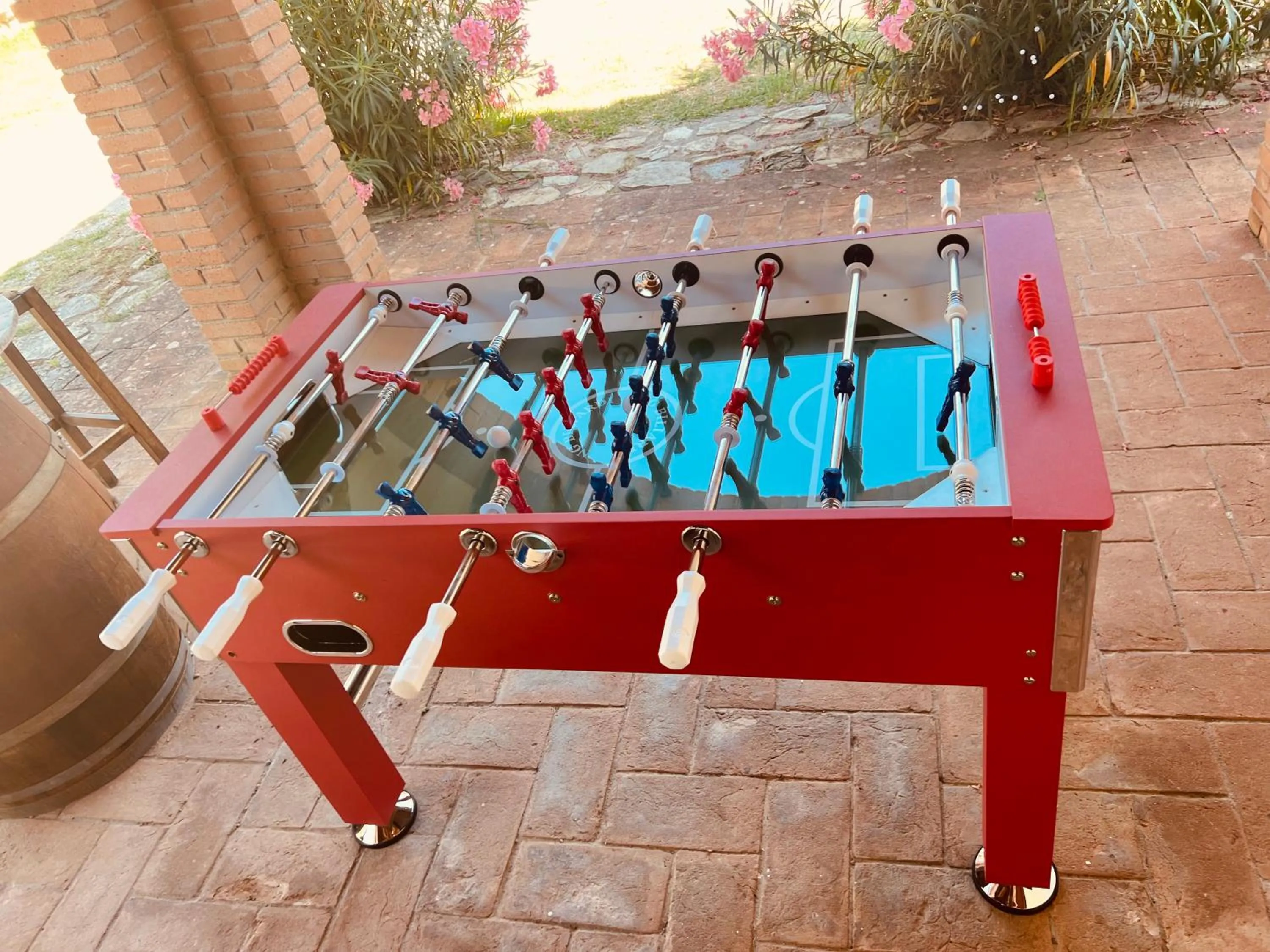 Children play ground in Villa Cresci con piscina Tuscan villa with pool near Sassetta thermal baths & Bolgheri Wine Route