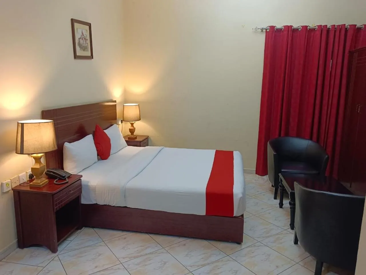 Bedroom, Bed in Ruwi Beach Hotel Apartments - MAHA HOSPITALITY GROUP