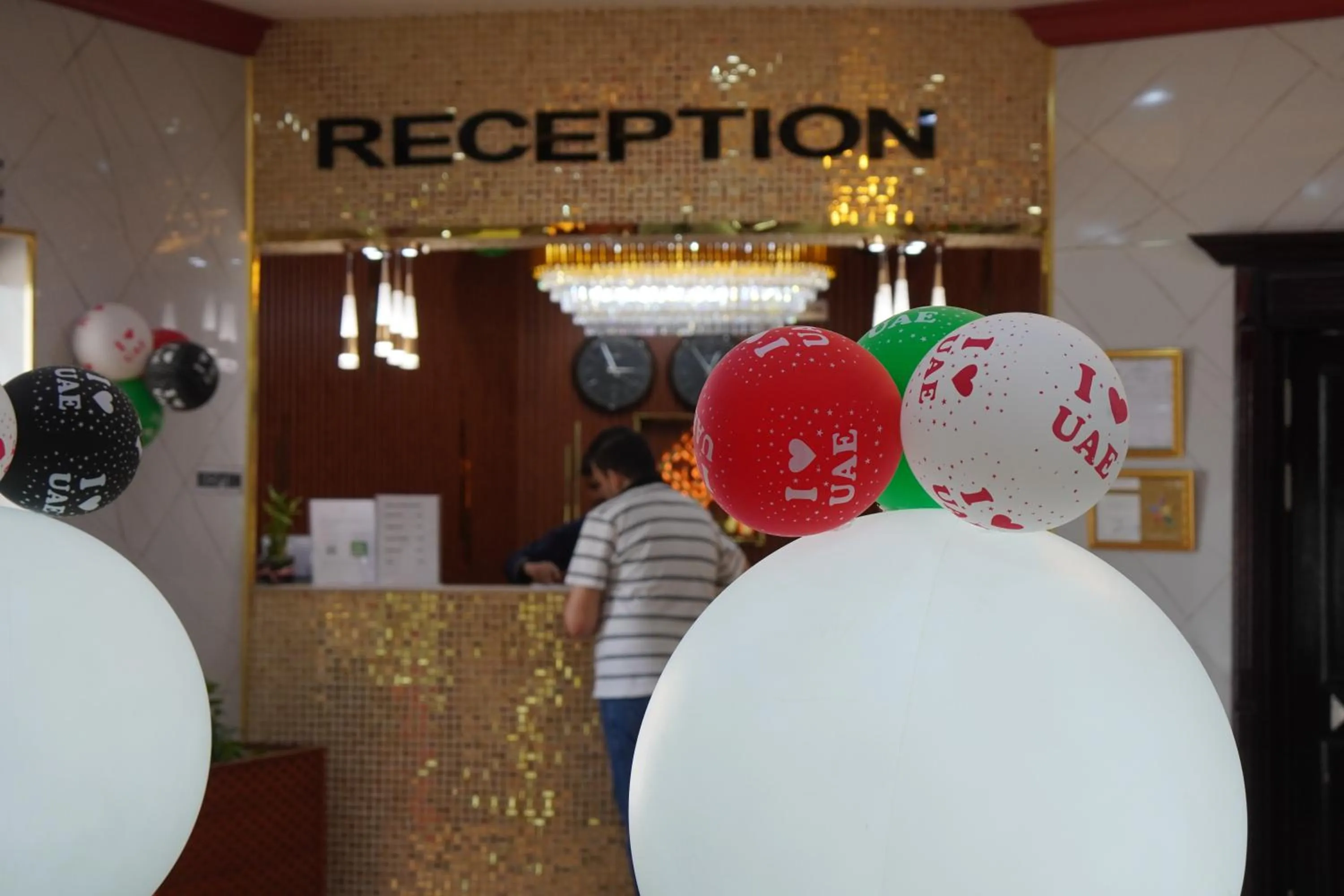 Lobby or reception in Ruwi Beach Hotel Apartments - MAHA HOSPITALITY GROUP