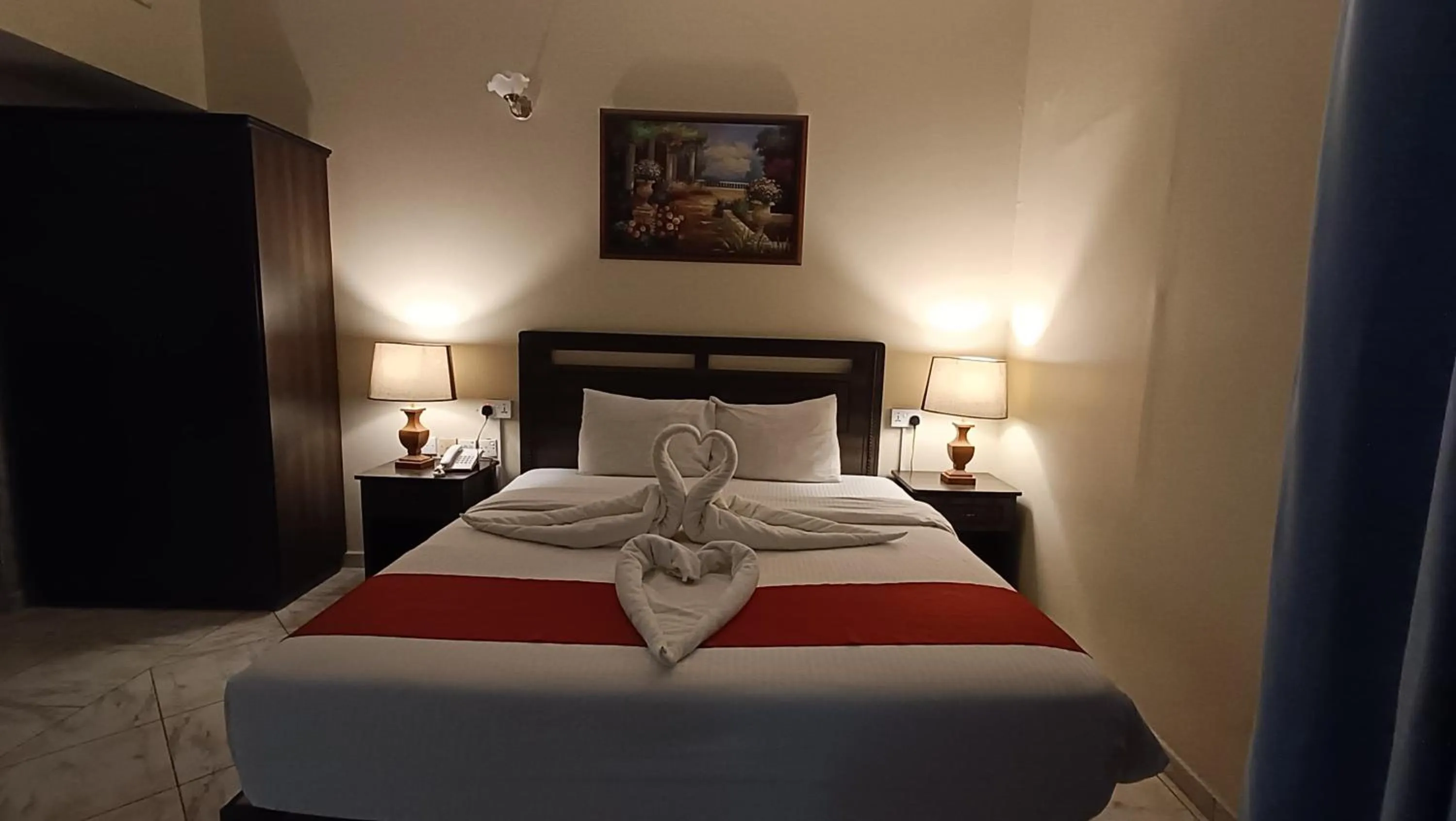 Bedroom, Bed in Ruwi Beach Hotel Apartments - MAHA HOSPITALITY GROUP