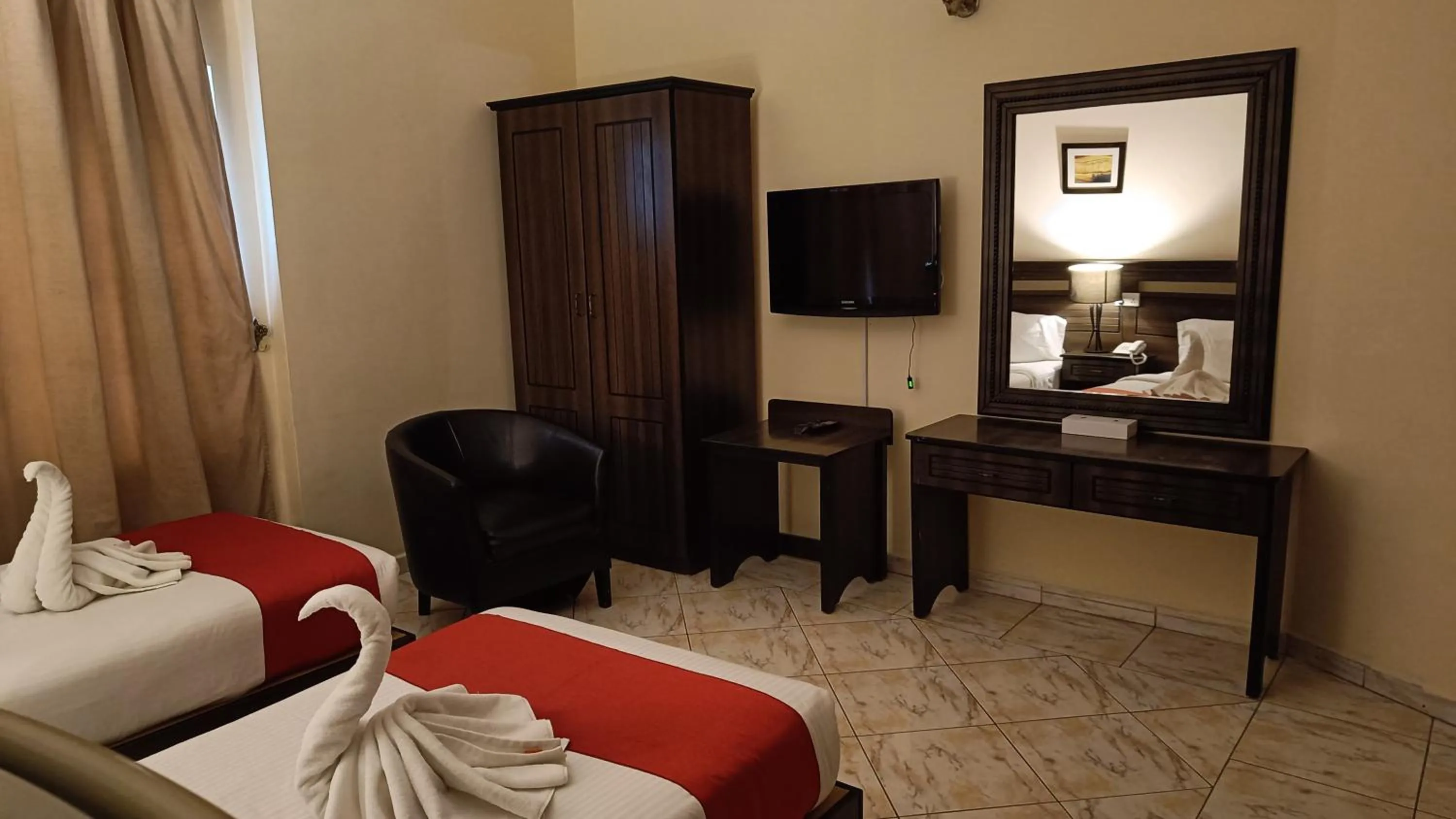 Bedroom, Bed in Ruwi Beach Hotel Apartments - MAHA HOSPITALITY GROUP