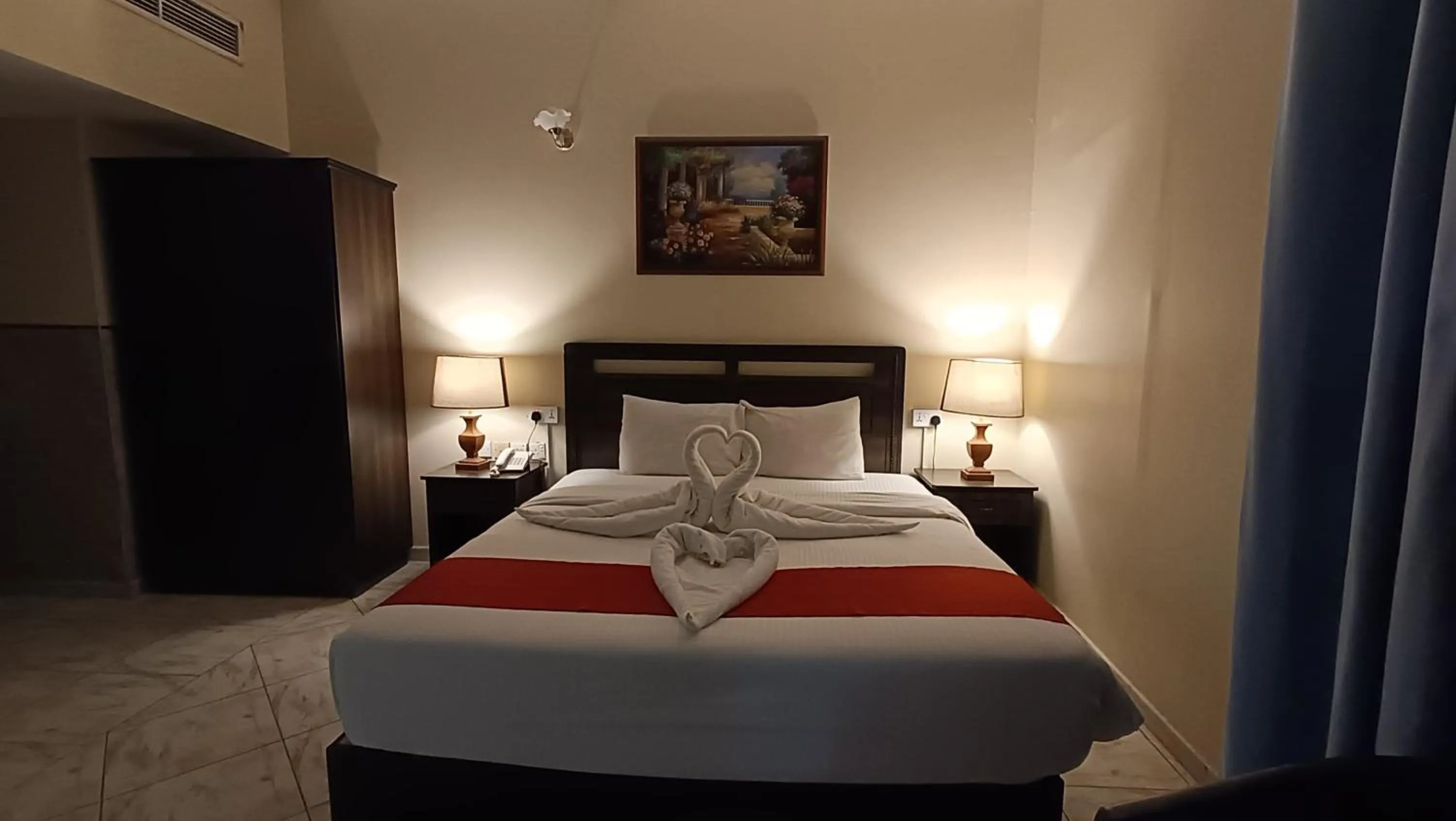 Bedroom, Bed in Ruwi Beach Hotel Apartments - MAHA HOSPITALITY GROUP