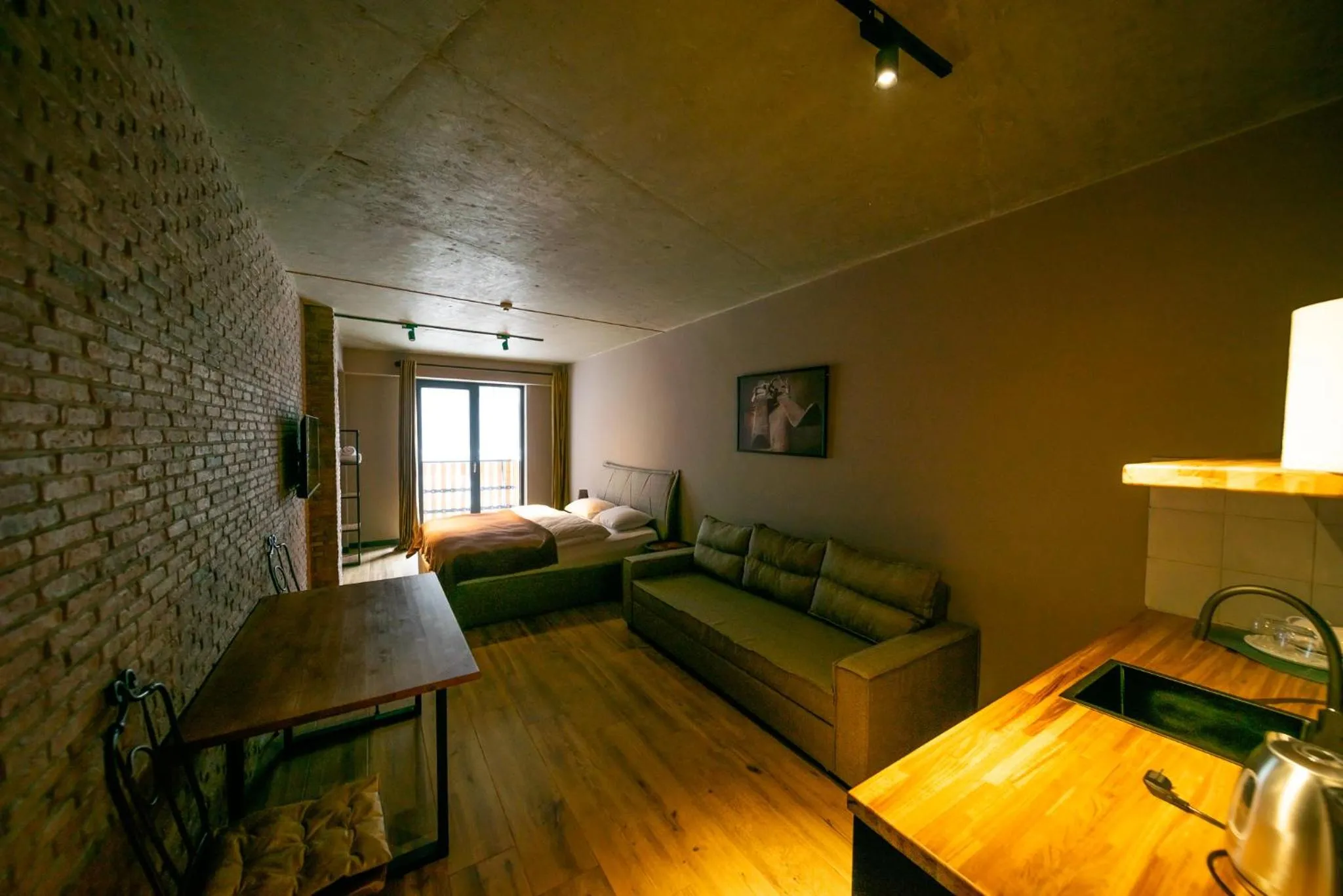 Bedroom, Bed in Skio