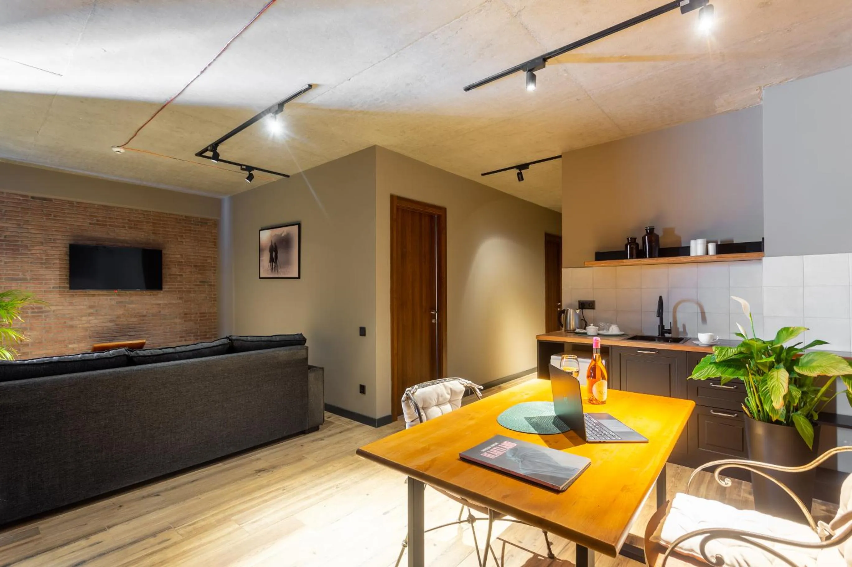 Kitchen or kitchenette in Skio