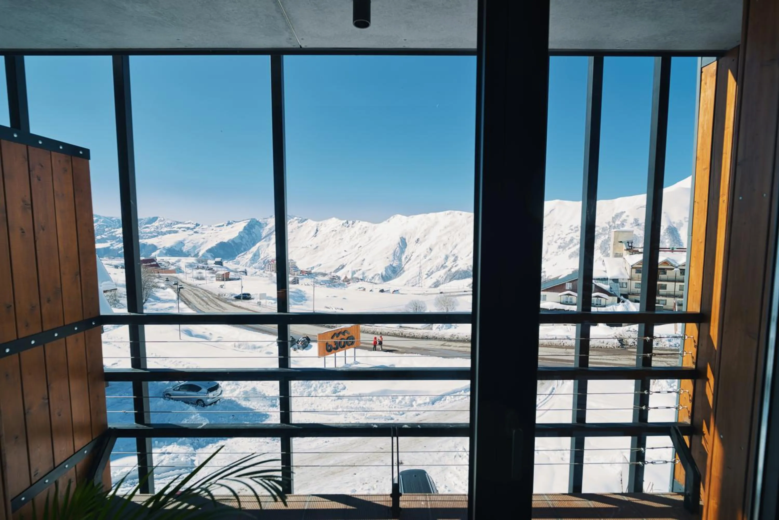 Mountain view in Skio