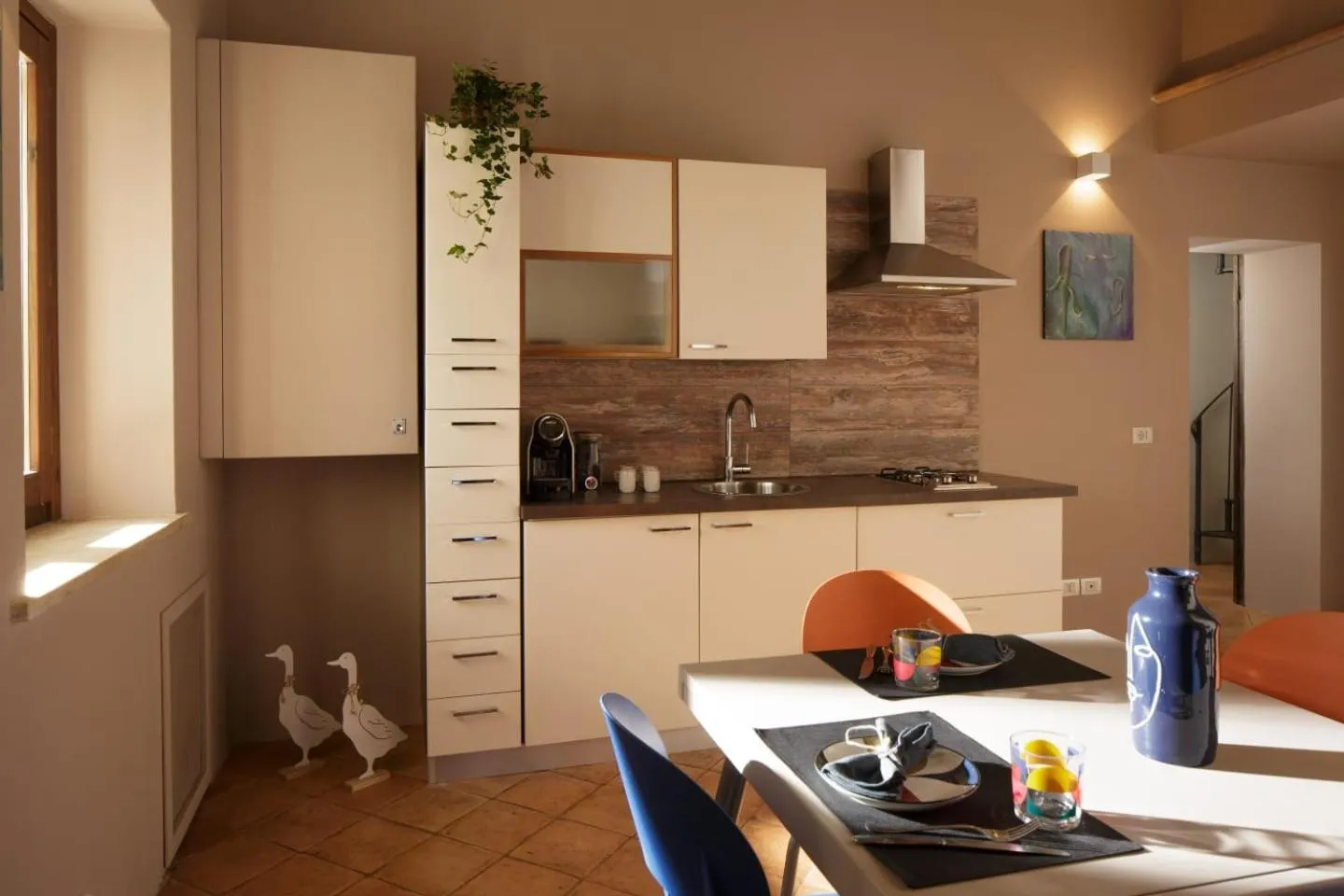 Kitchen or kitchenette in SeiPetali