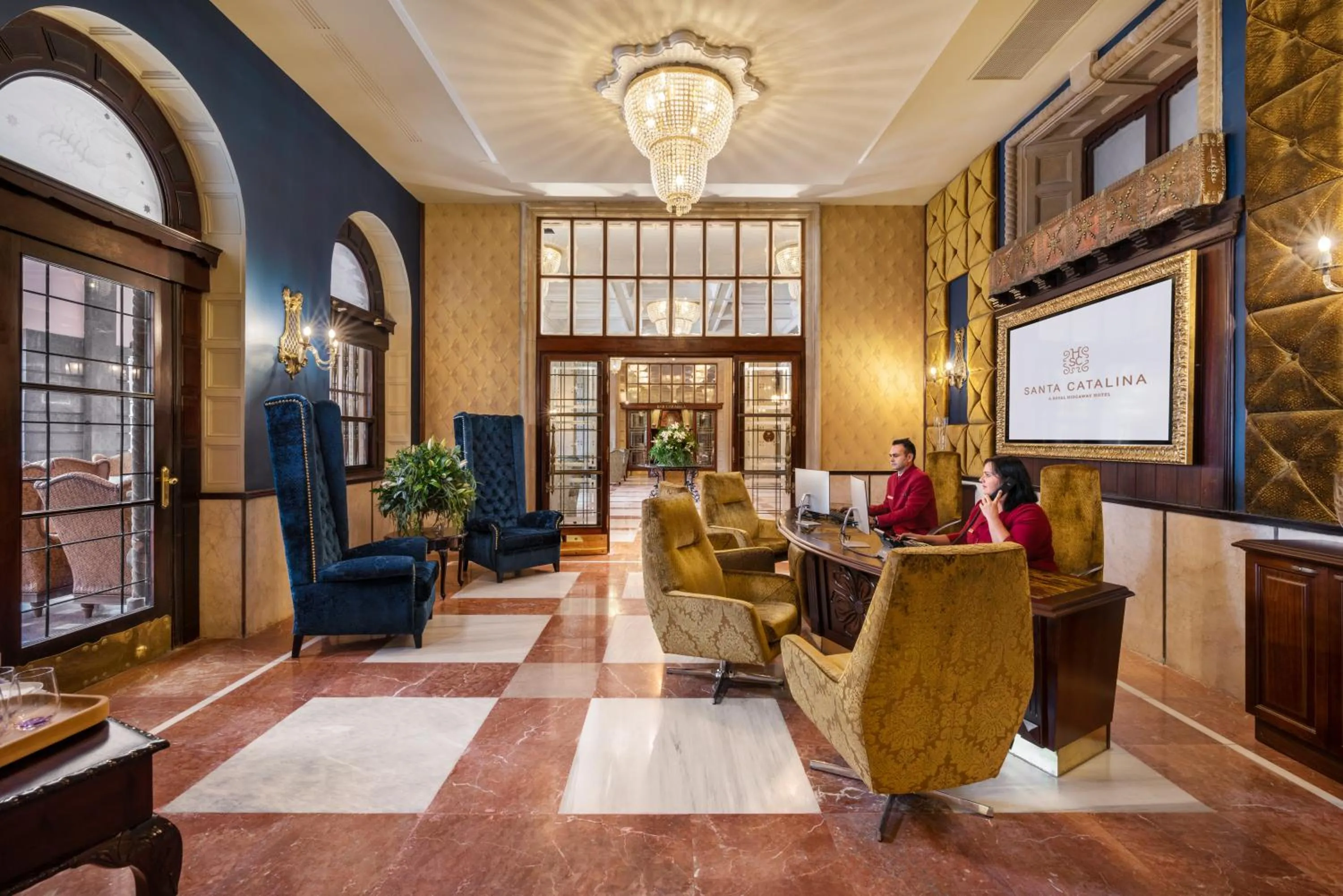 Lobby or reception in Santa Catalina, a Royal Hideaway Hotel