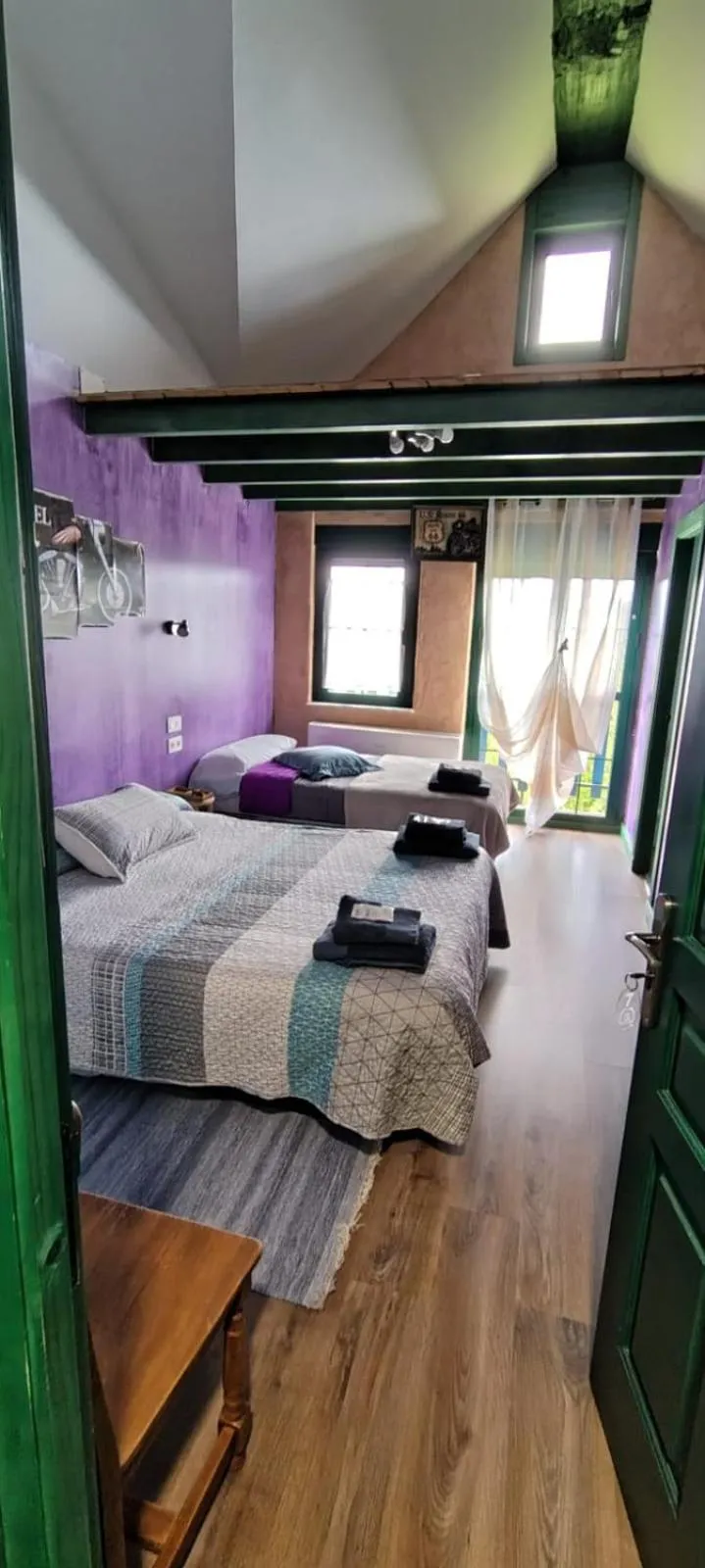 Bed in ALBERGUE peregrinos CASAFLOR