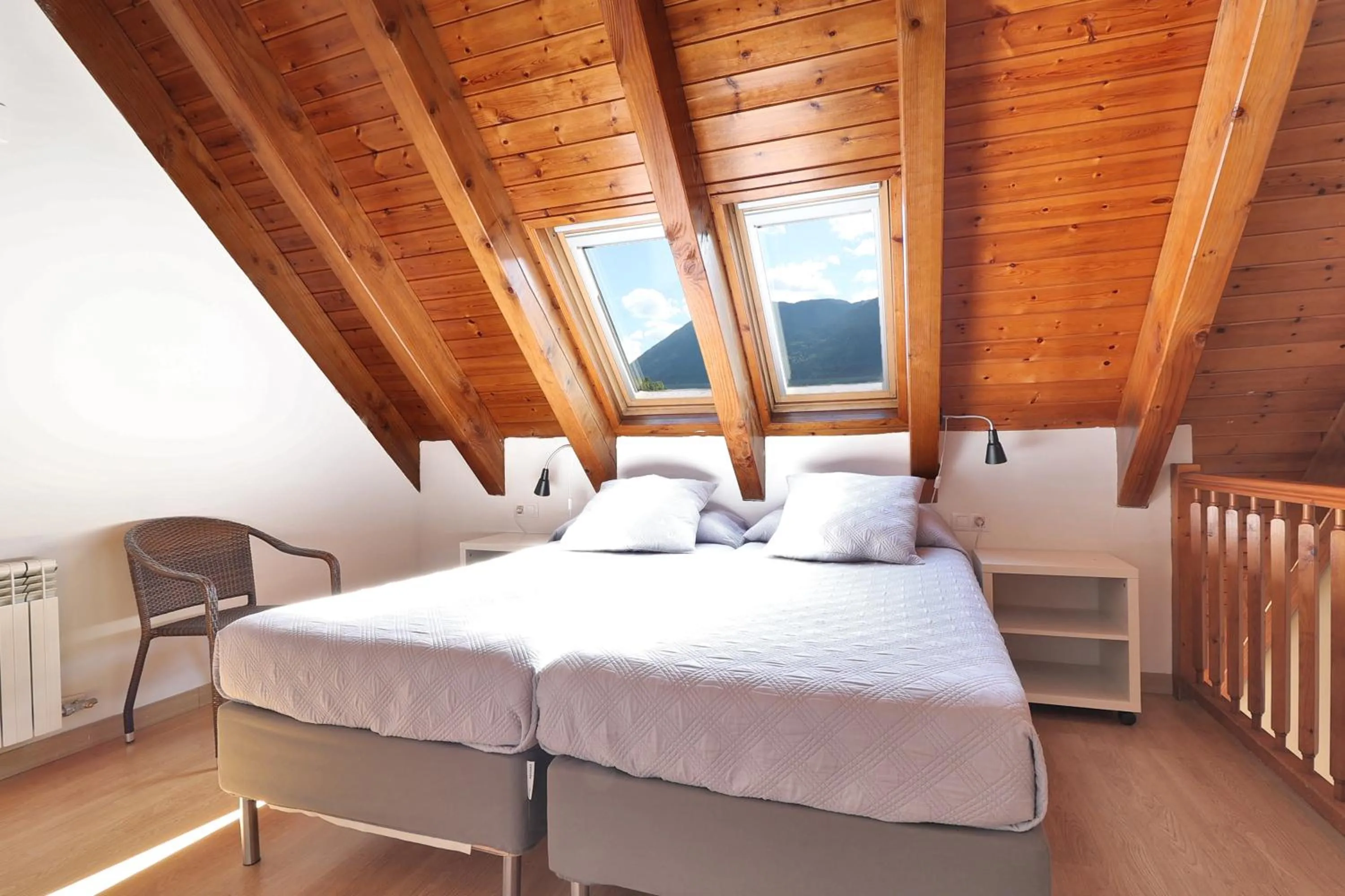 Bed in Aparthotel Nou Vielha