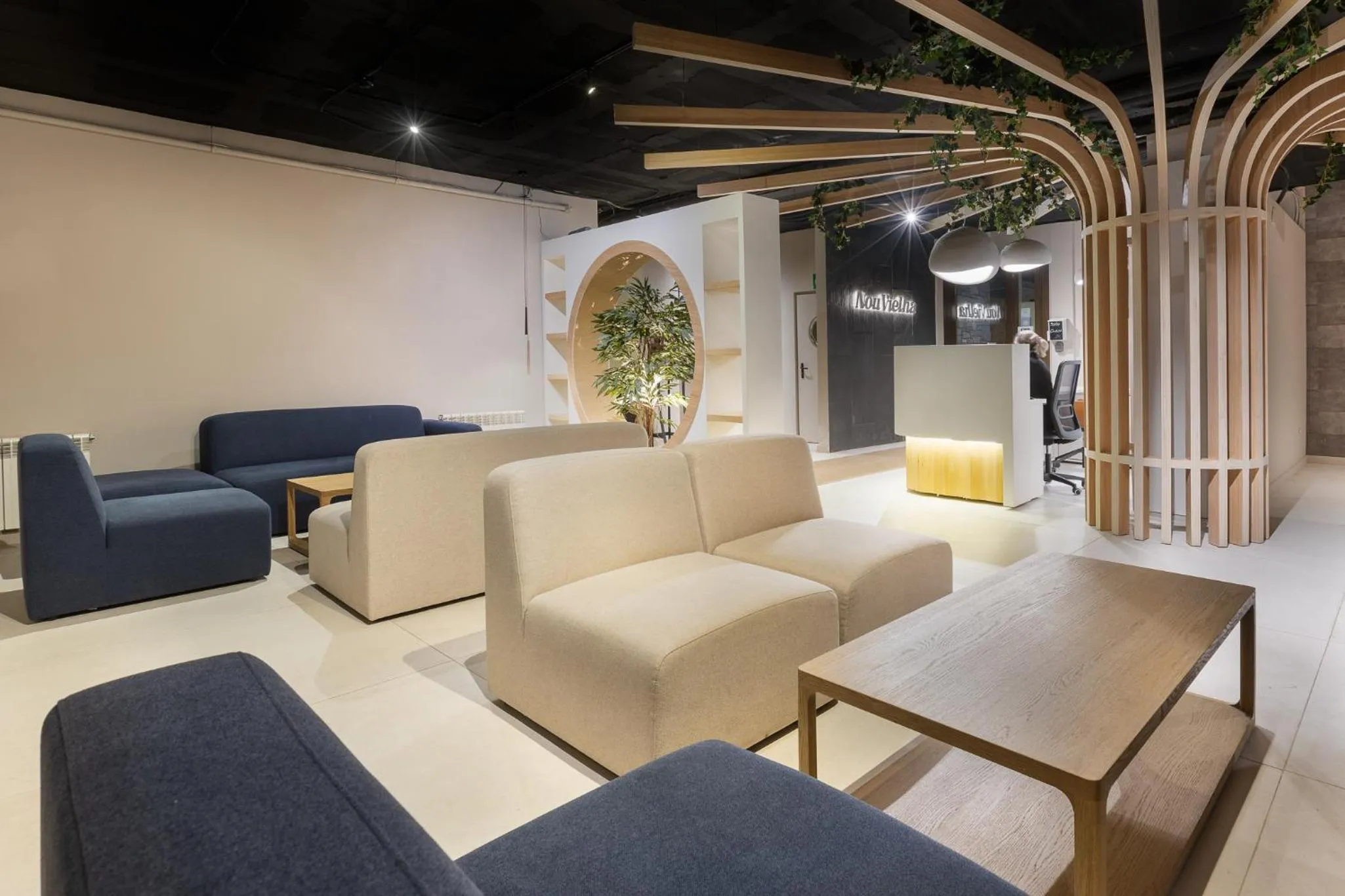 Living room in Aparthotel Nou Vielha