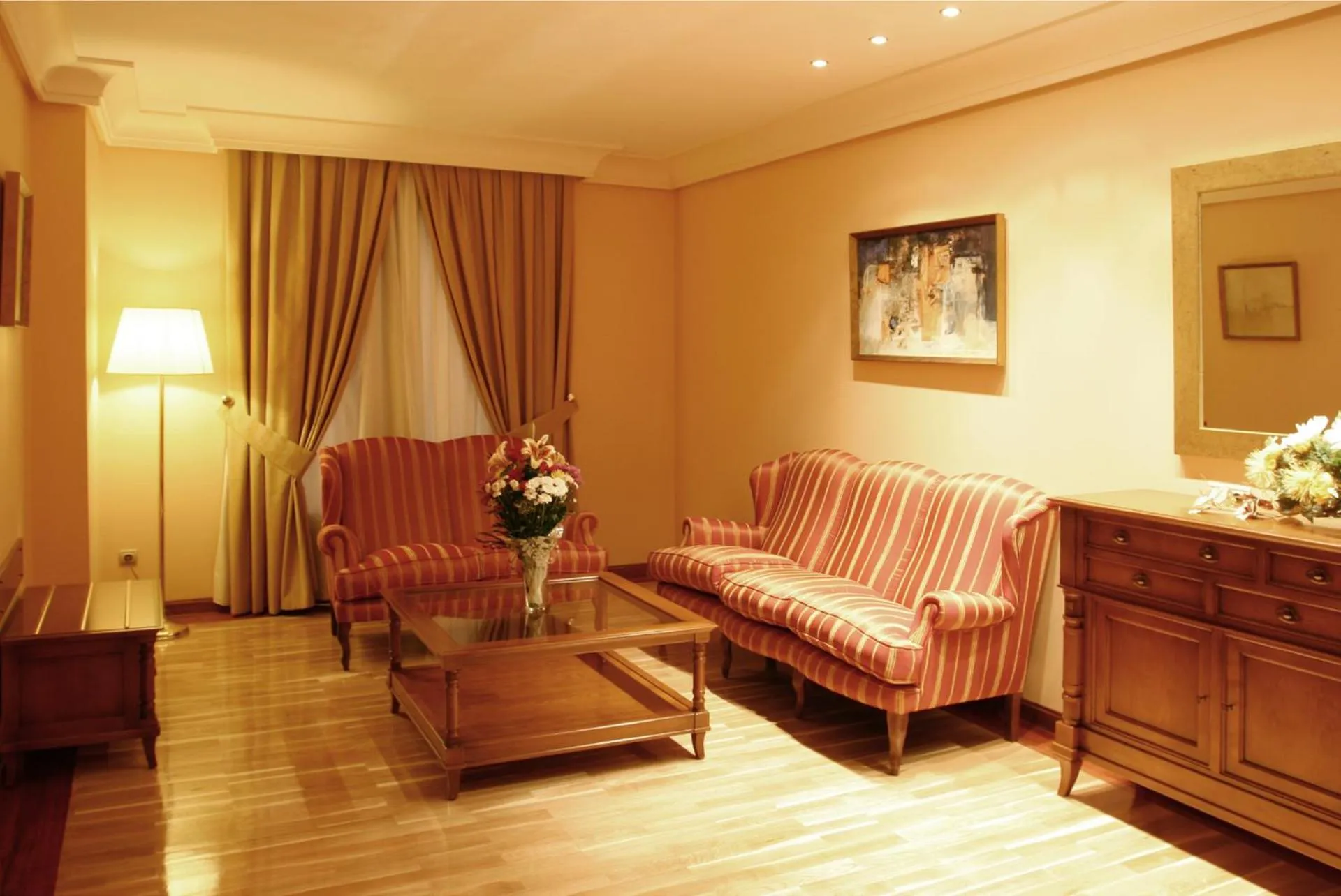 Seating area in Sercotel Guadiana