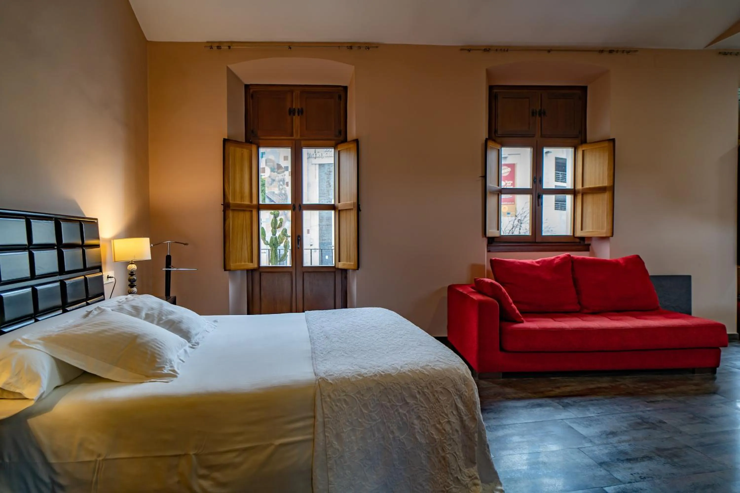 Bed in Hotel Alfonso IX