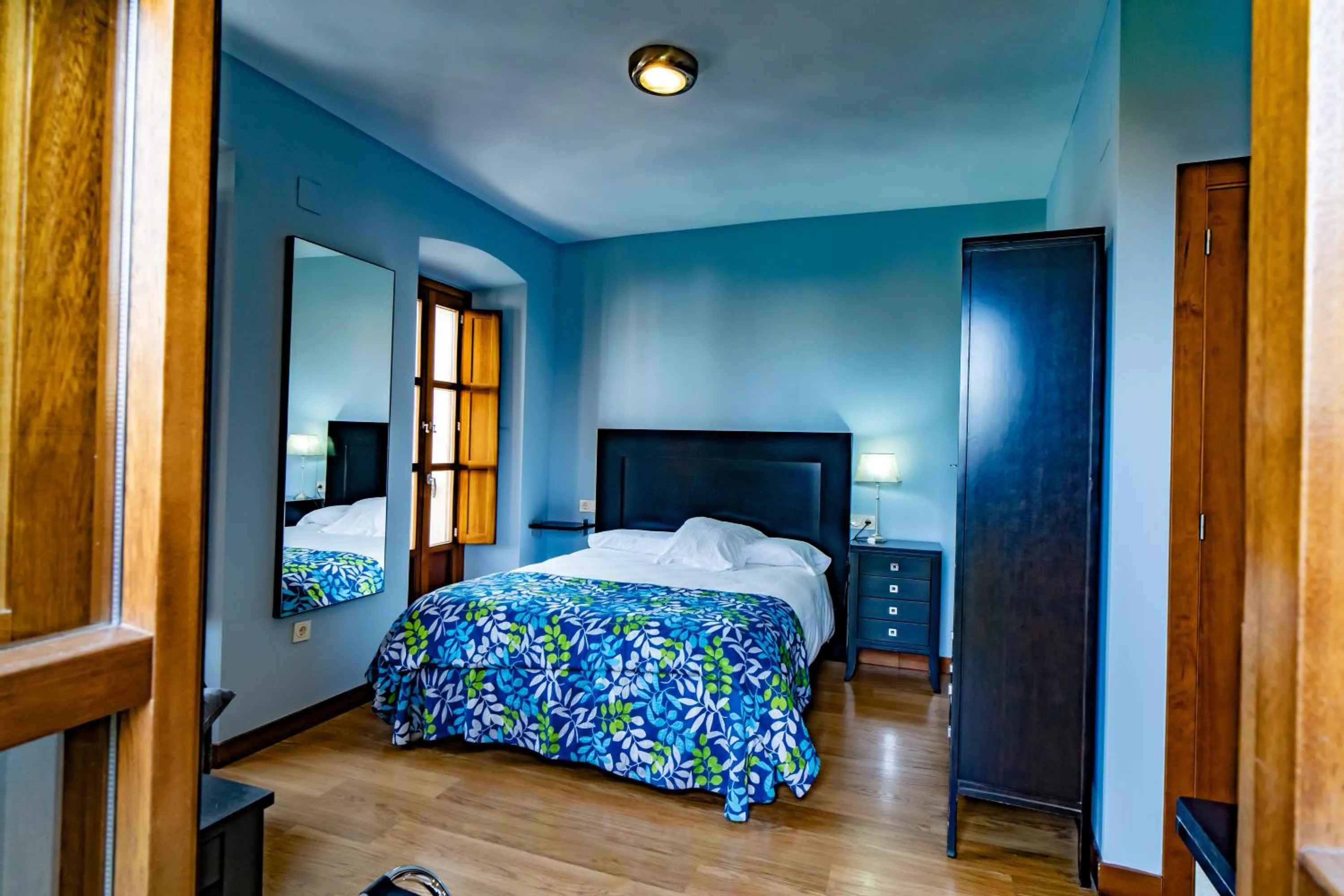 Bed in Hotel Alfonso IX