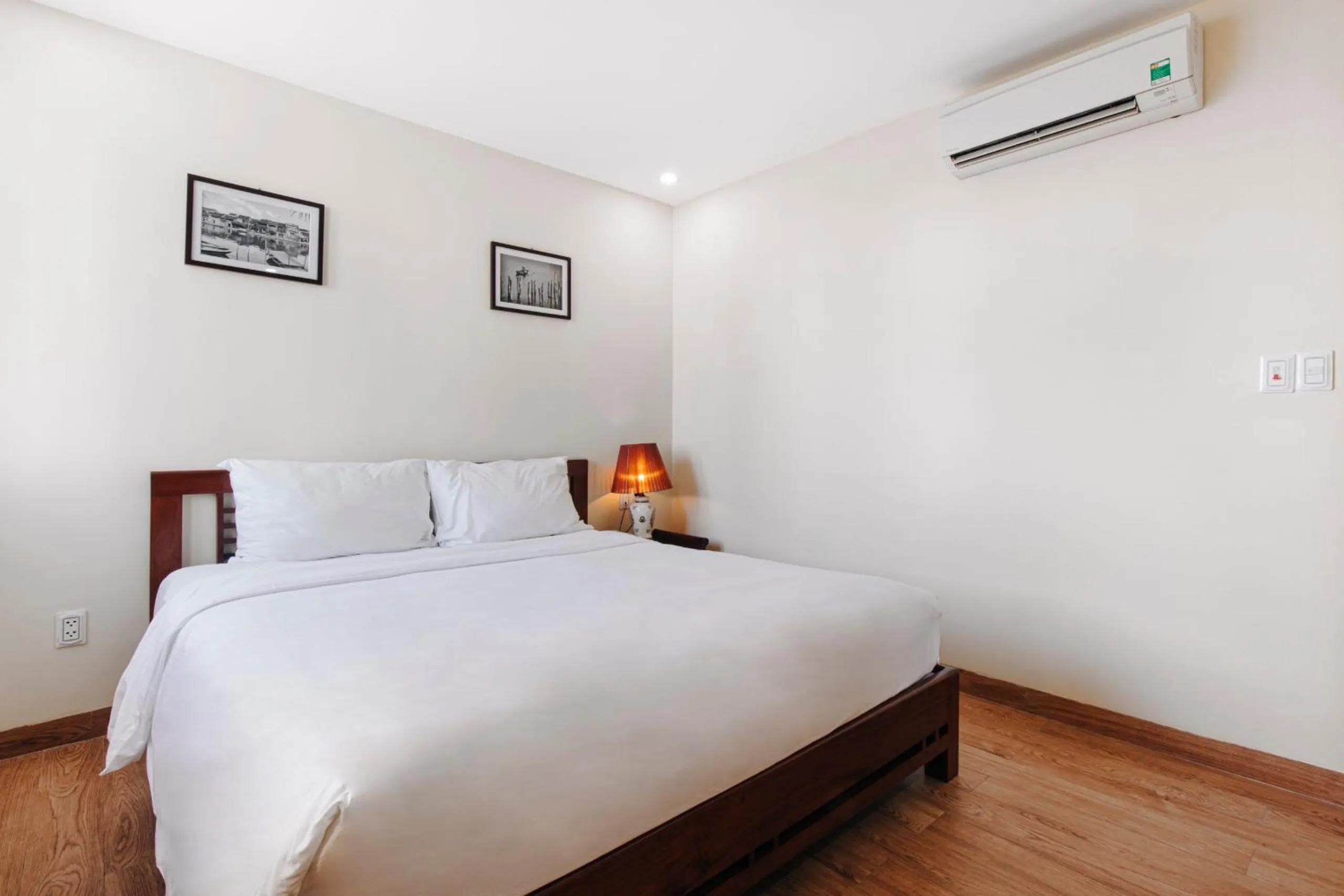 Bed in Martin Ho Danang hotel & apartment
