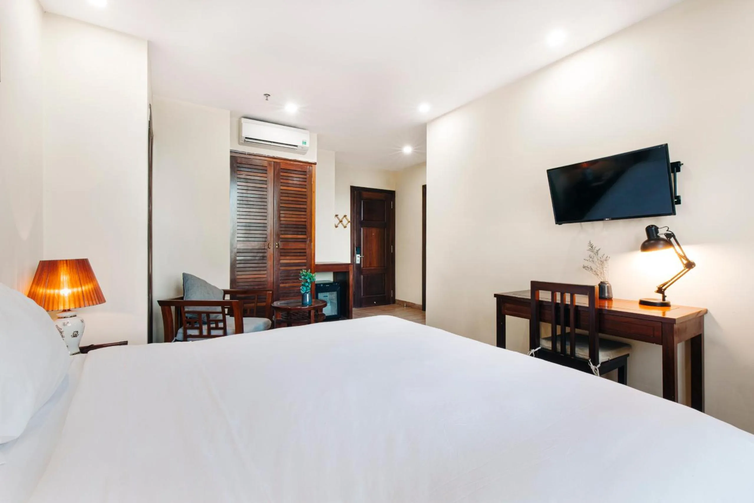 Bed in Martin Ho Danang hotel & apartment