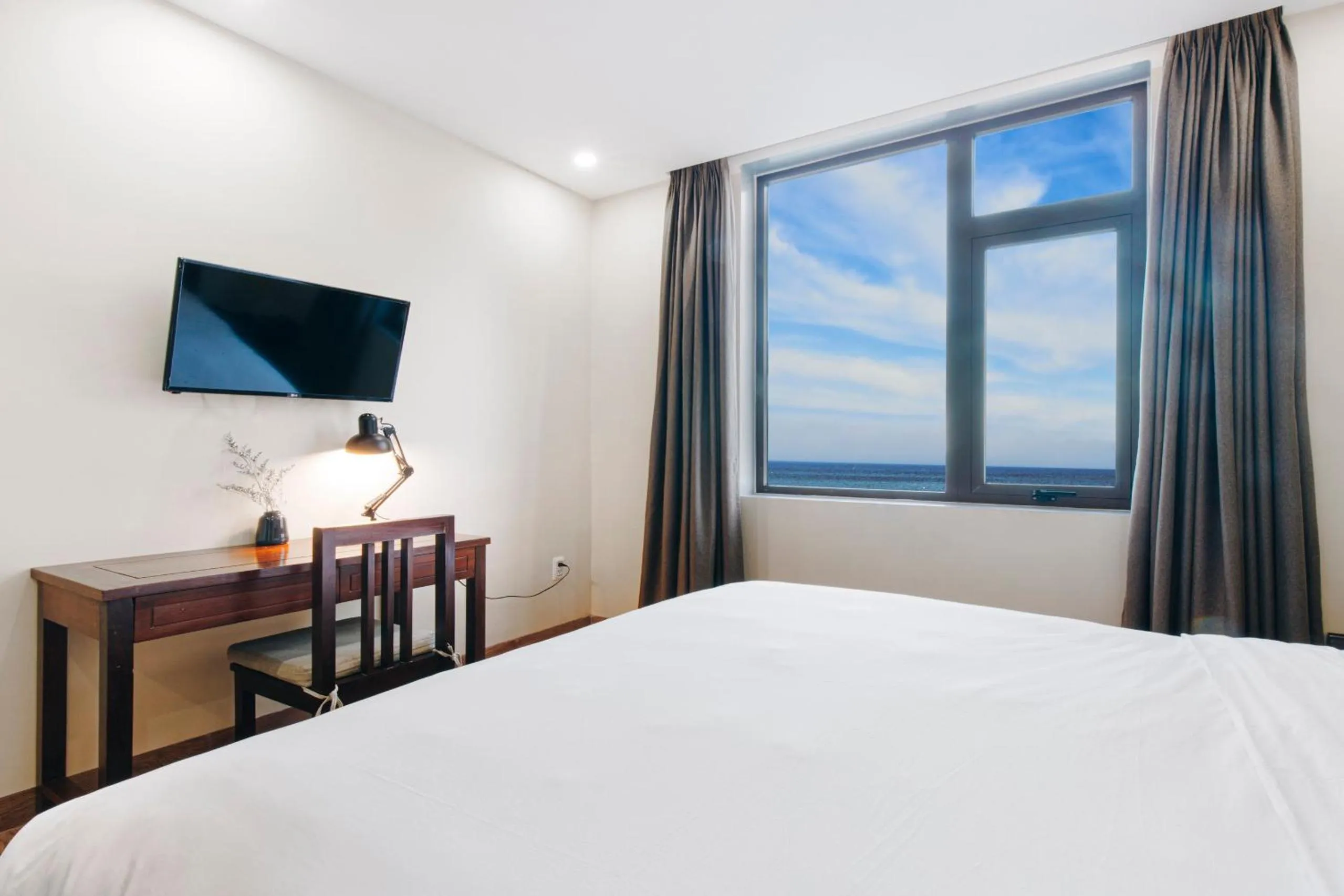 Bed in Martin Ho Danang hotel & apartment