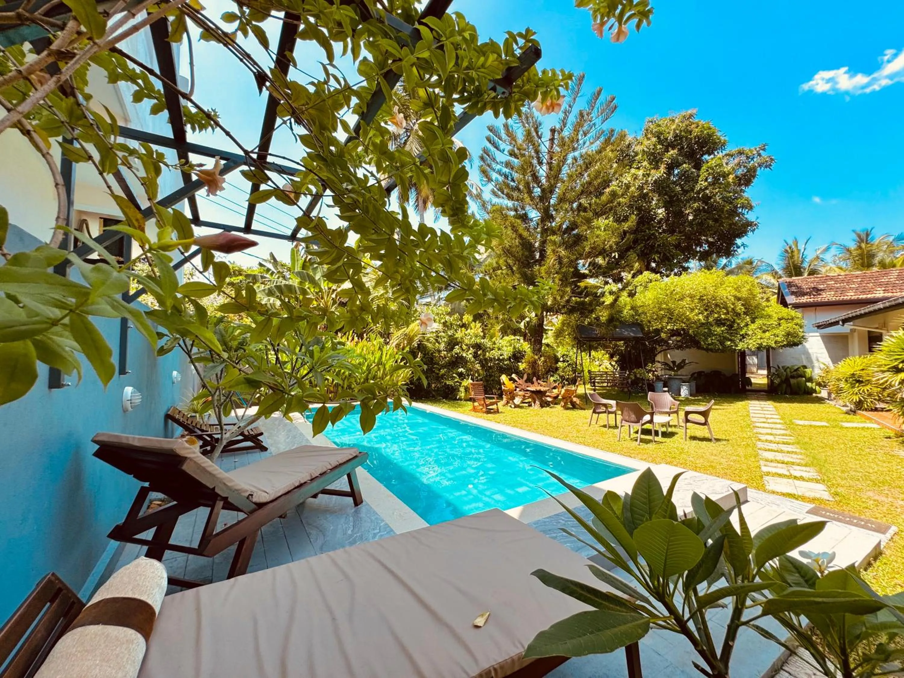 Garden in Shanthi Boutique Villa
