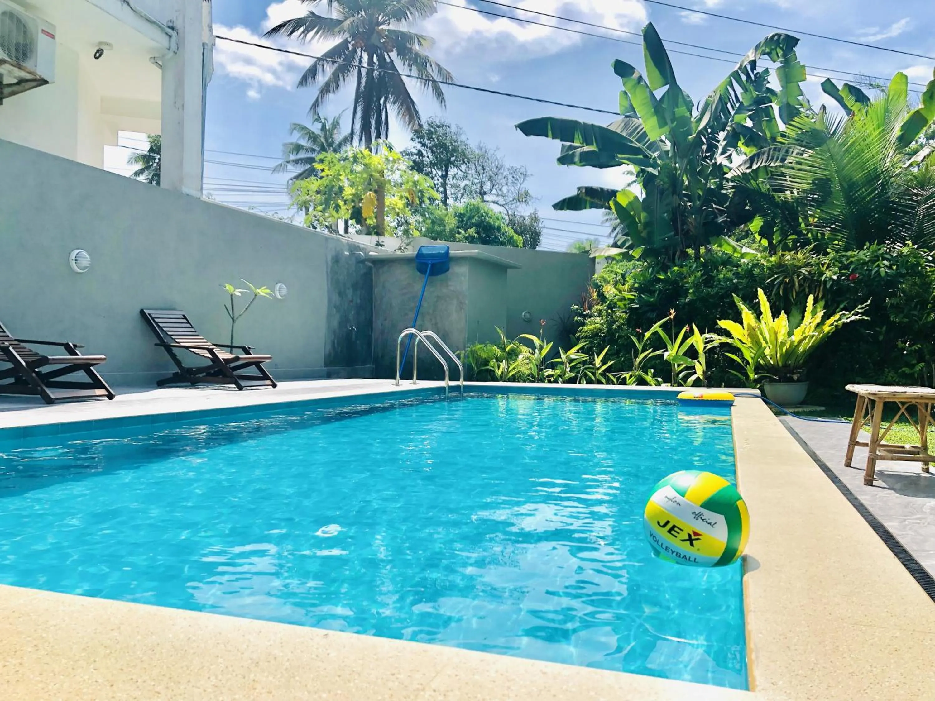Pool view in Shanthi Boutique Villa