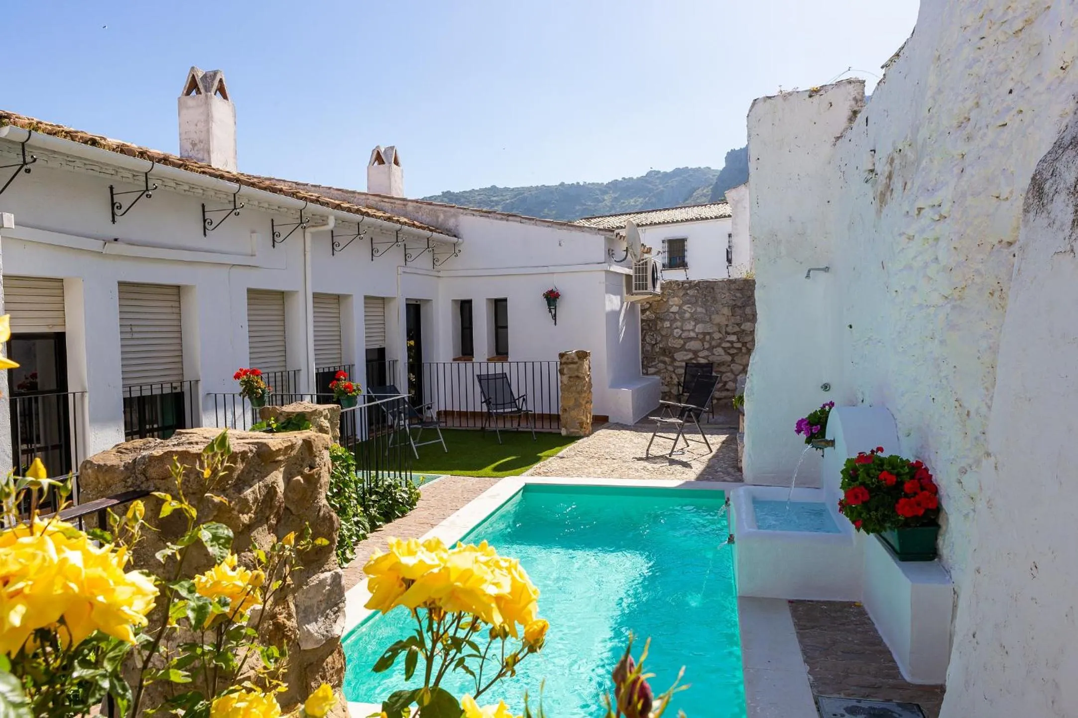 Patio in Hotel Zuhayra