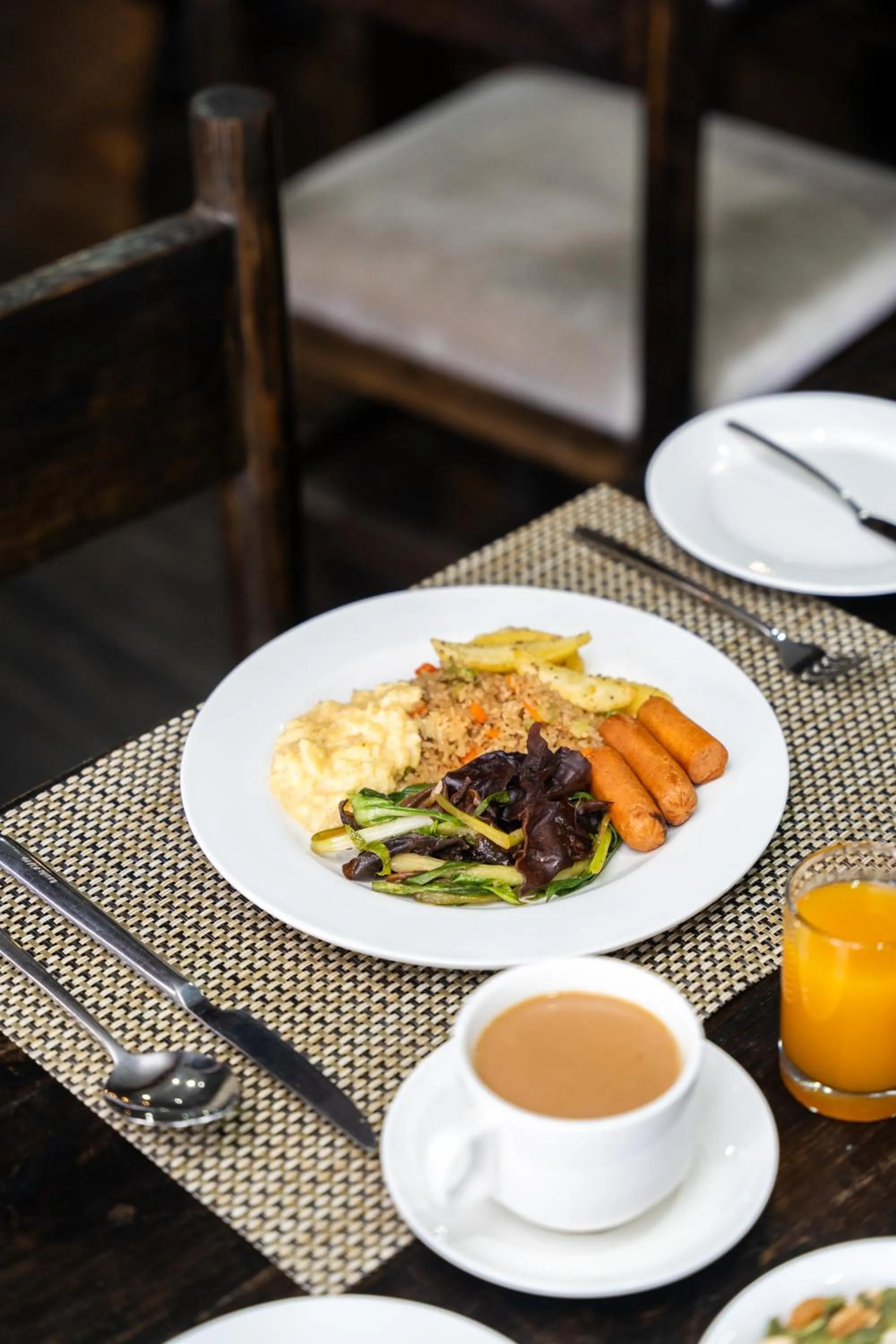 Breakfast in Lo Mustang Himalayan Resort