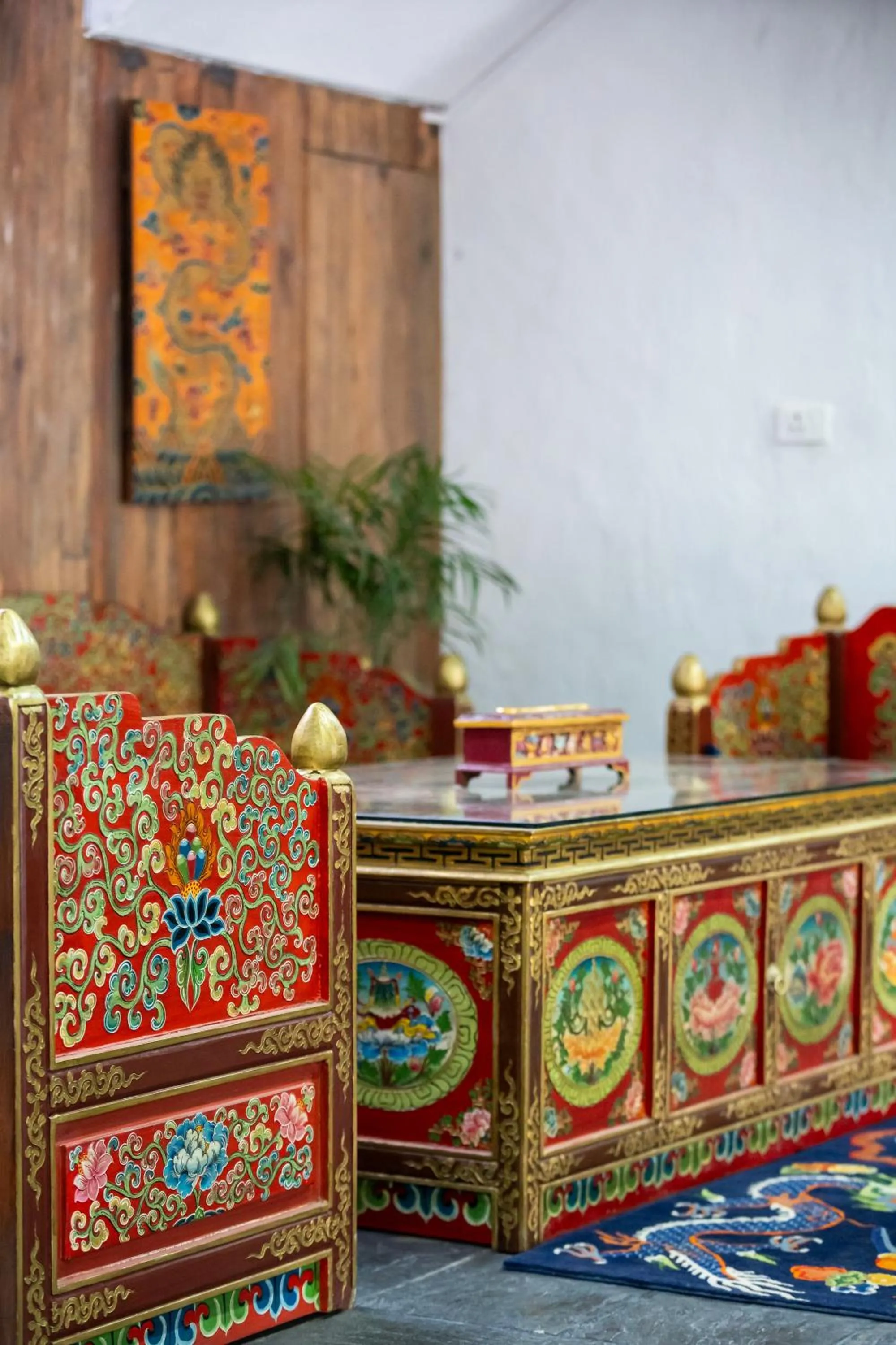 Lobby or reception in Lo Mustang Himalayan Resort