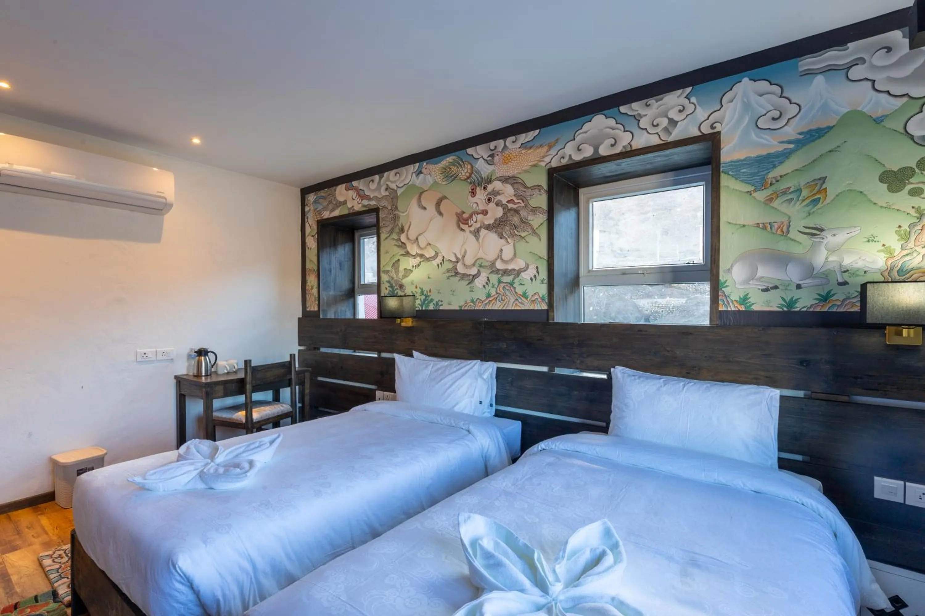 Photo of the whole room, Bed in Lo Mustang Himalayan Resort