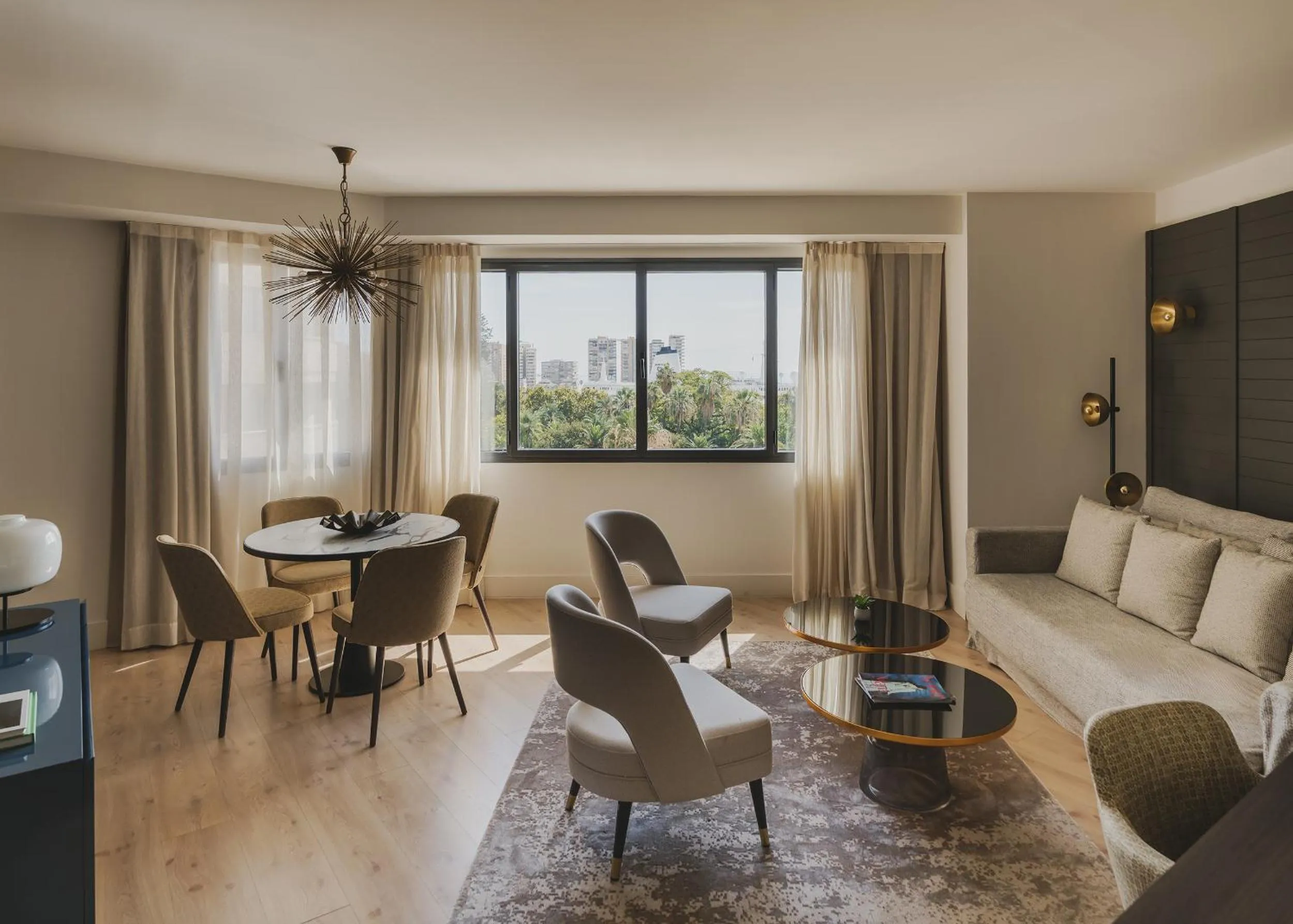 Living room in Molina Lario