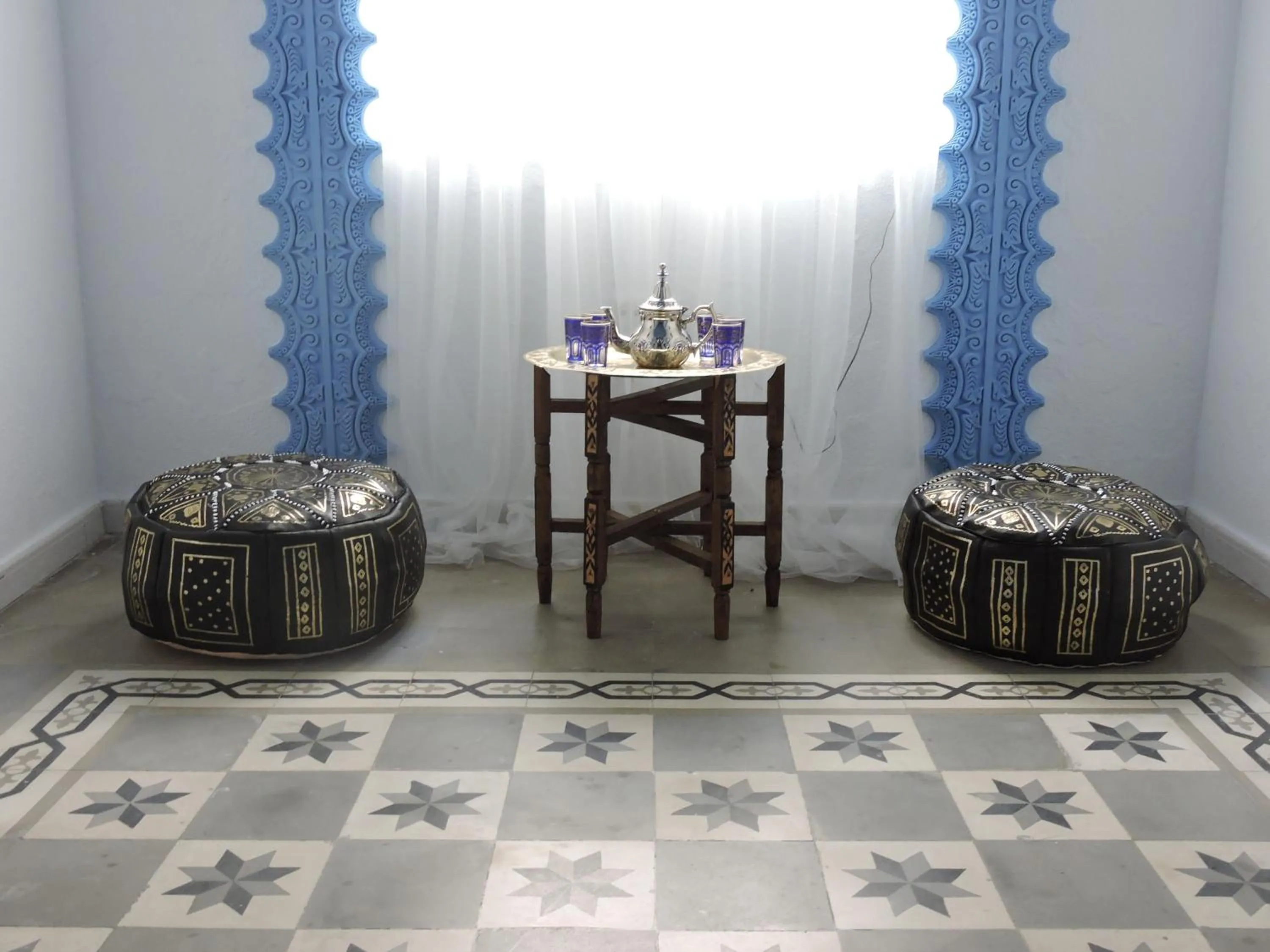 Decorative detail in Hotel La Fonda del Califa