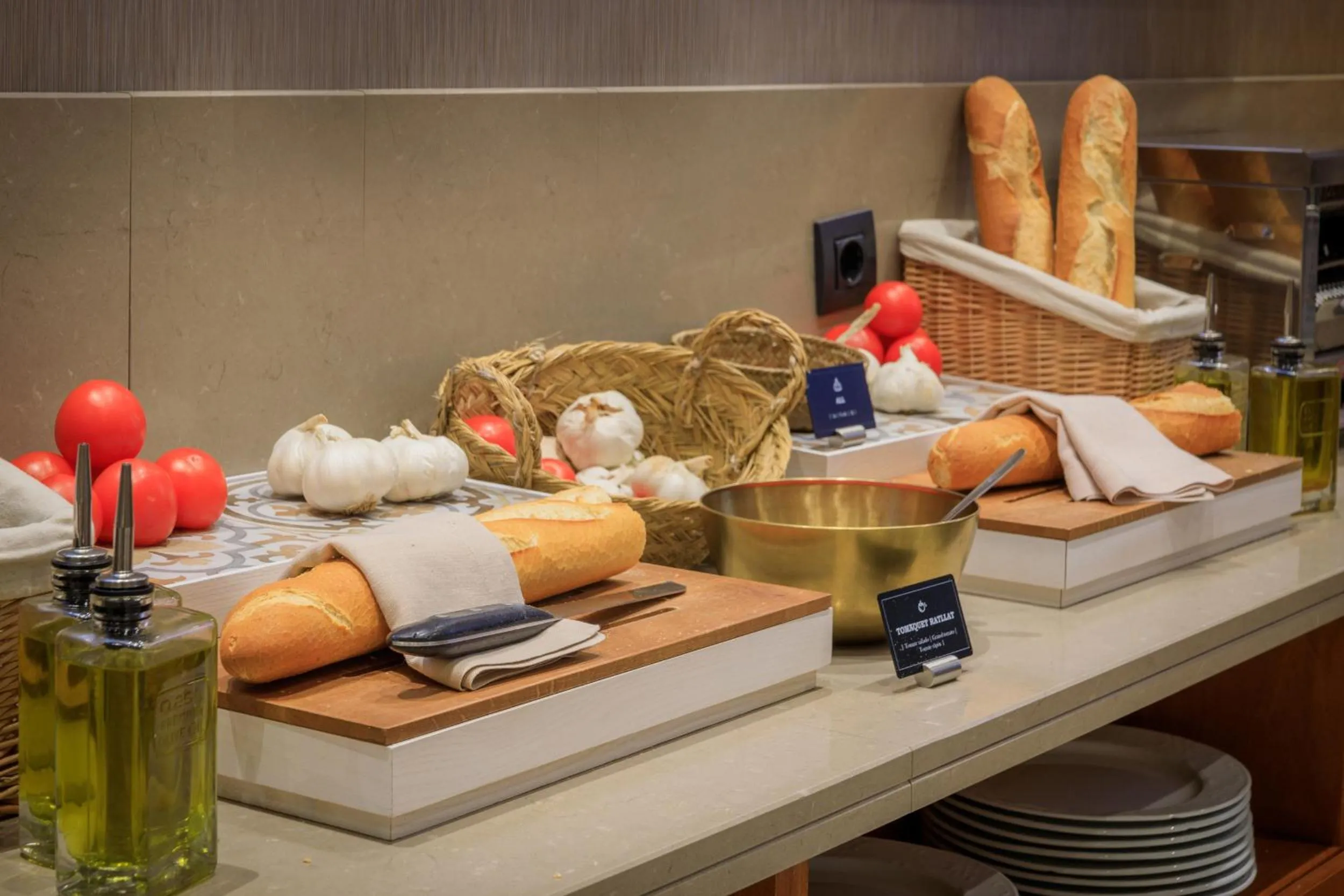 Food close-up in Gran Hotel Barcino