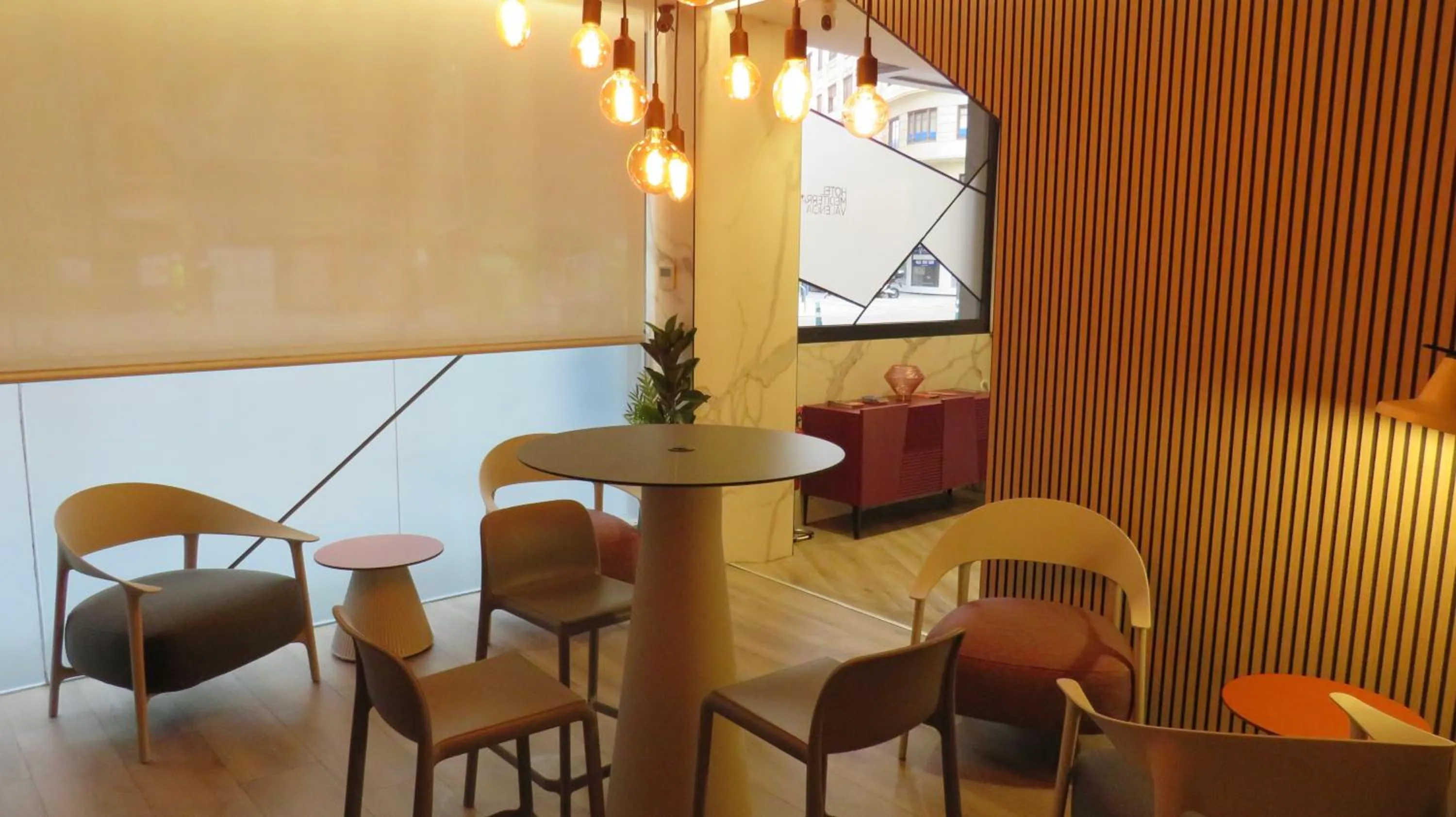 Lobby or reception in Hotel Mediterraneo Valencia