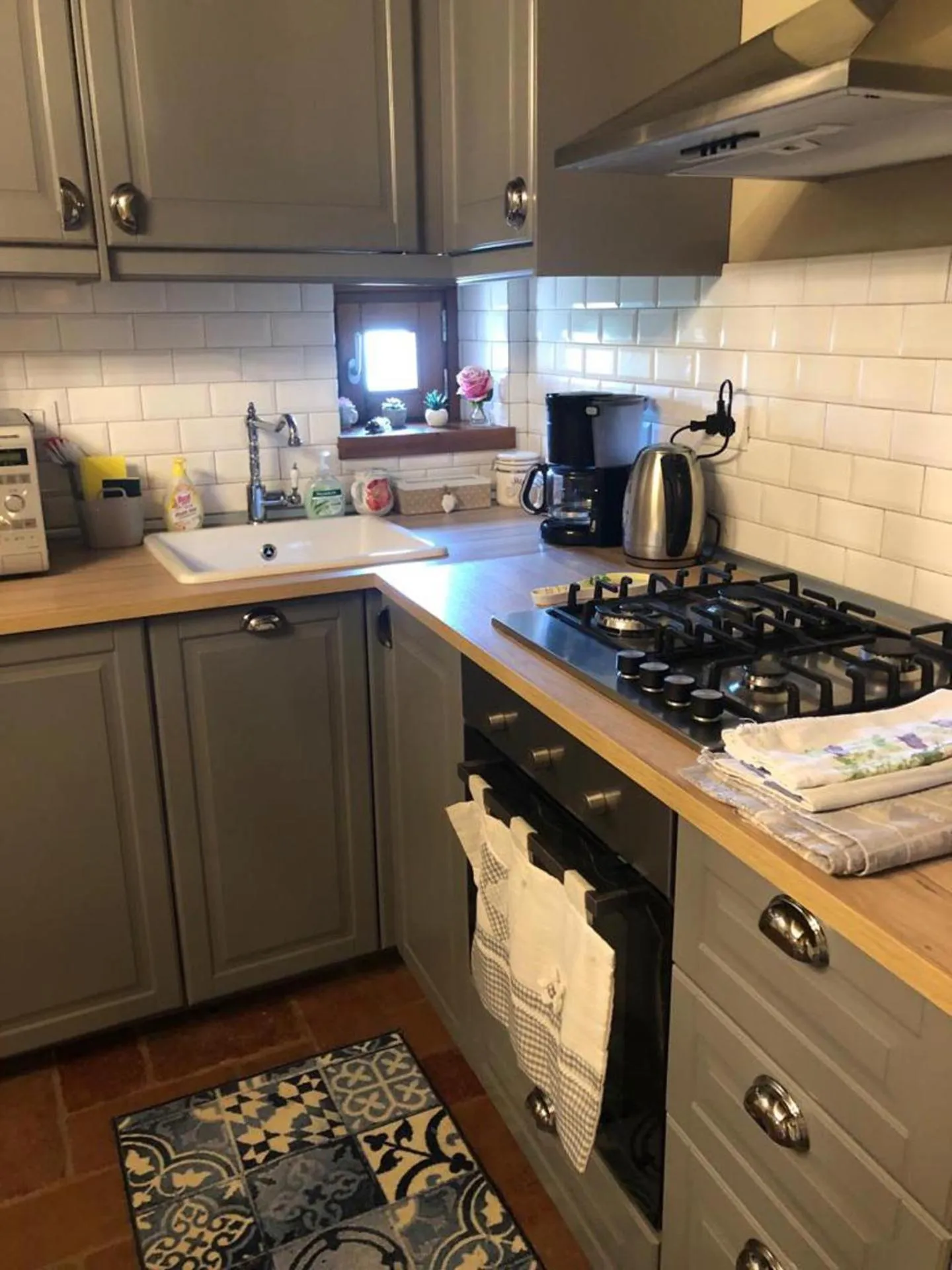 kitchen in Beautiful Lux apartment chianti firenze area Italy