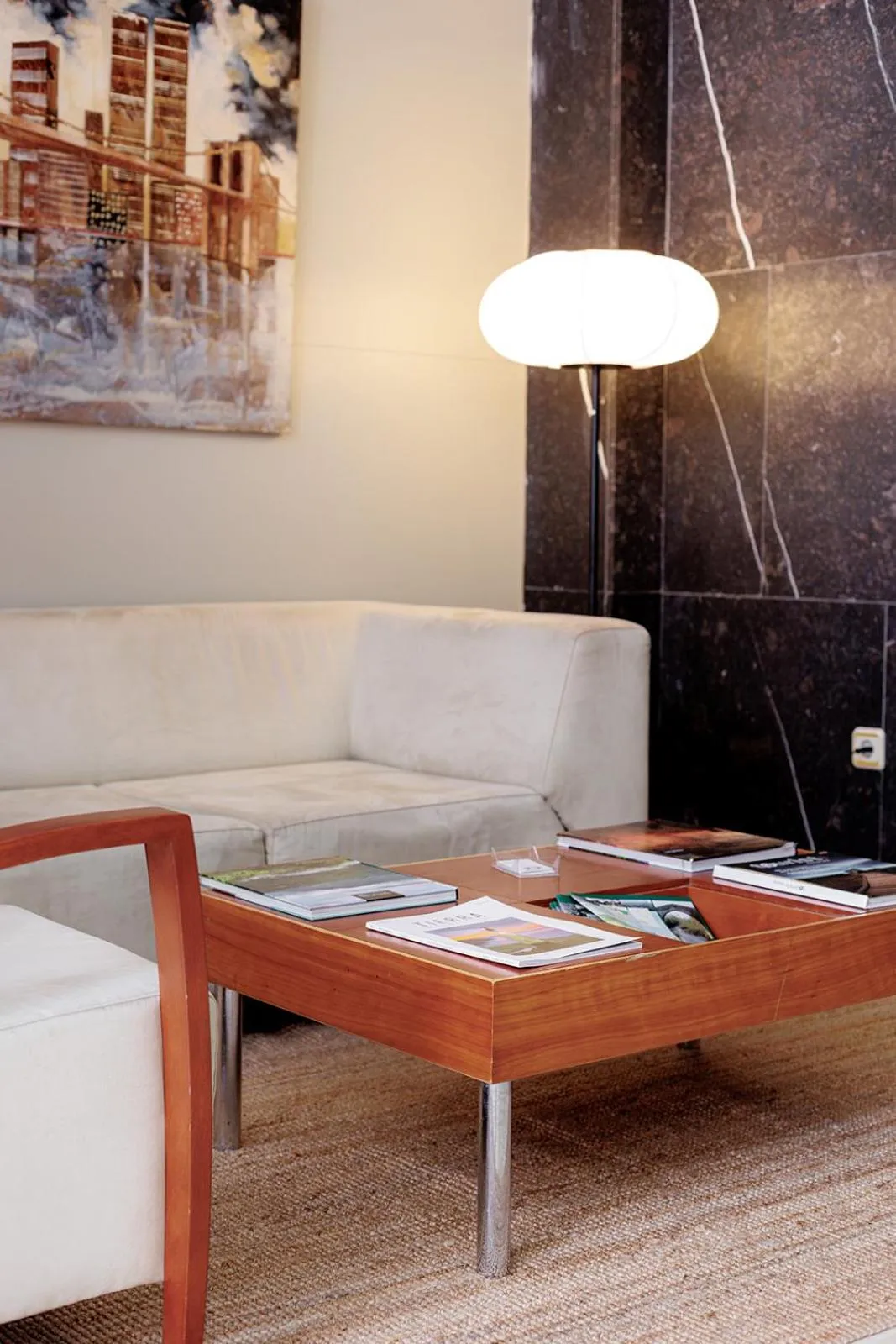 Lobby or reception in Hotel Ciudad Cangas de Onis